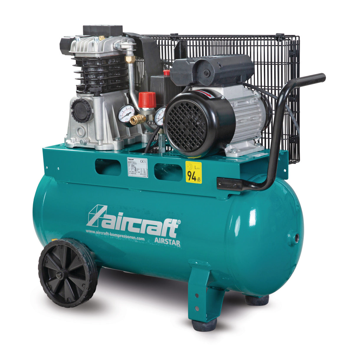 Mobil kolvkompressor med remdrift AIRSTAR 321/50 E