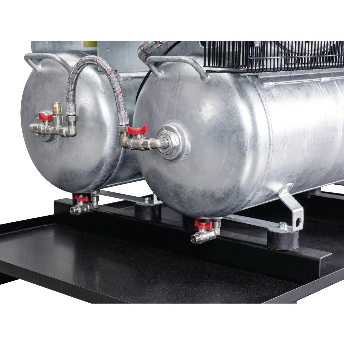 Stationär kolvkompressor AIRPROFI DUO 703 / 2x75 / 13