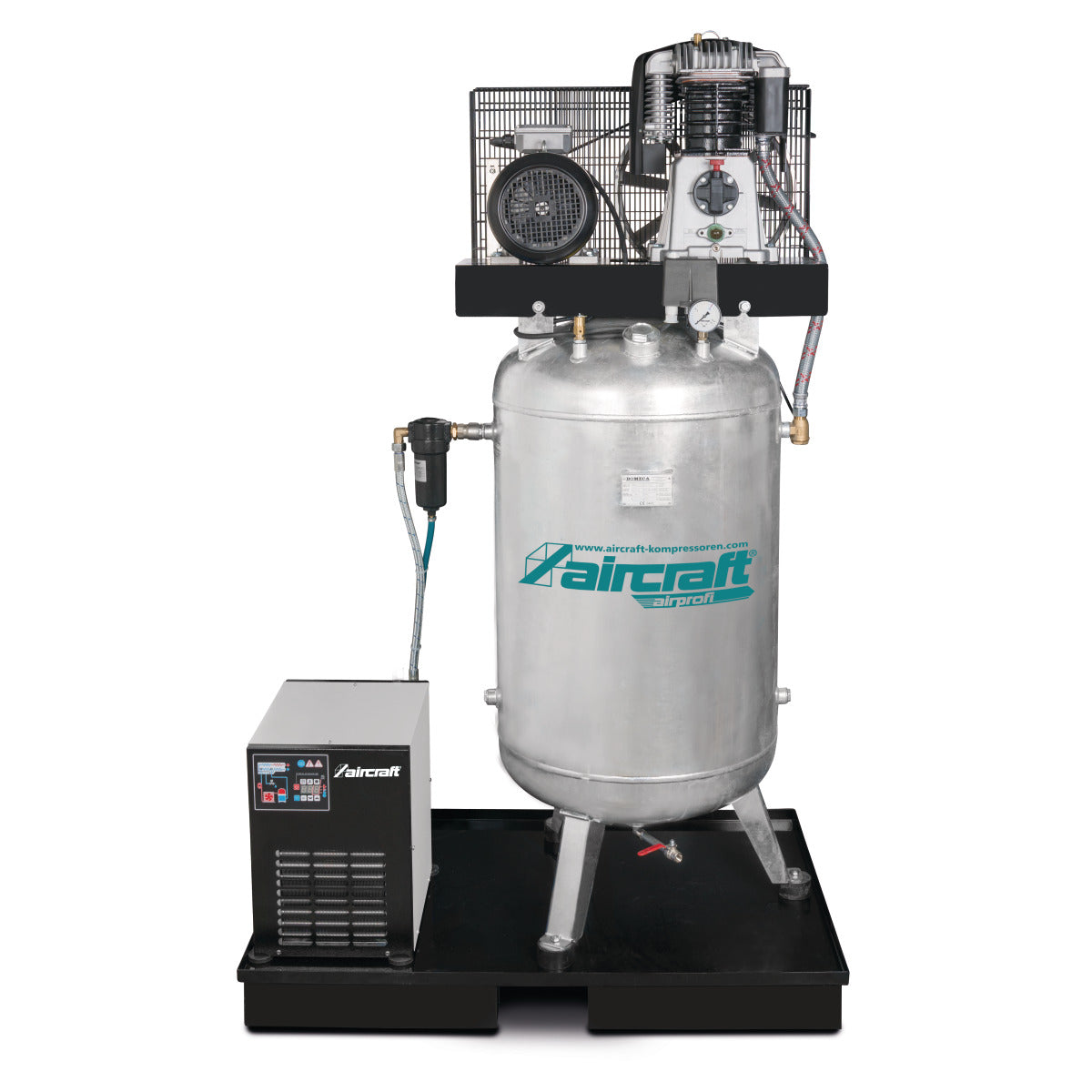 Stationär kolvkompressor (15 bar) AIRPROFI 753/270/15 VK | Aircraft