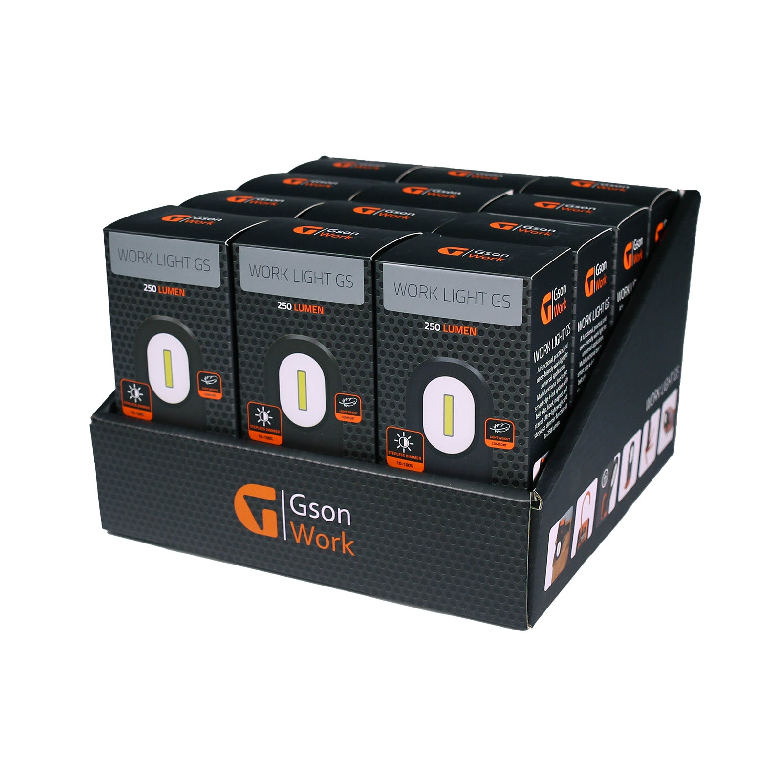 Arbetslampa GS 250 lumen | GSON