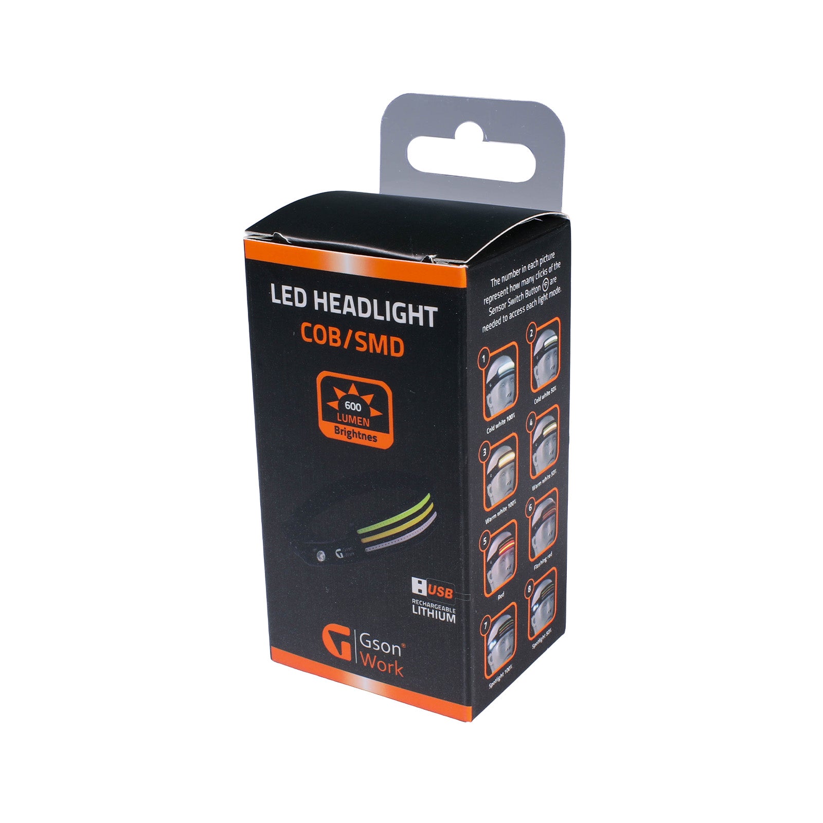 LED Pannlampa COB/SMD 600 lumen