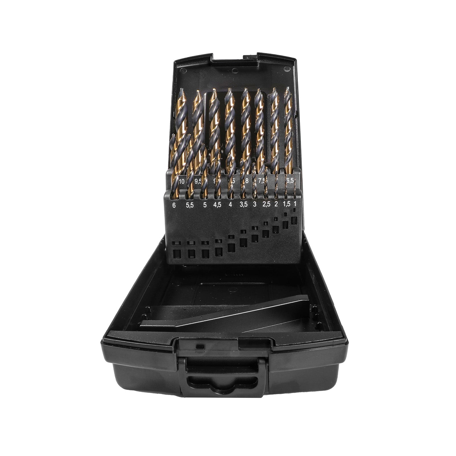 HSSE-Co 5% Snabb Spiralborrsats 1–13 mm 25 delar