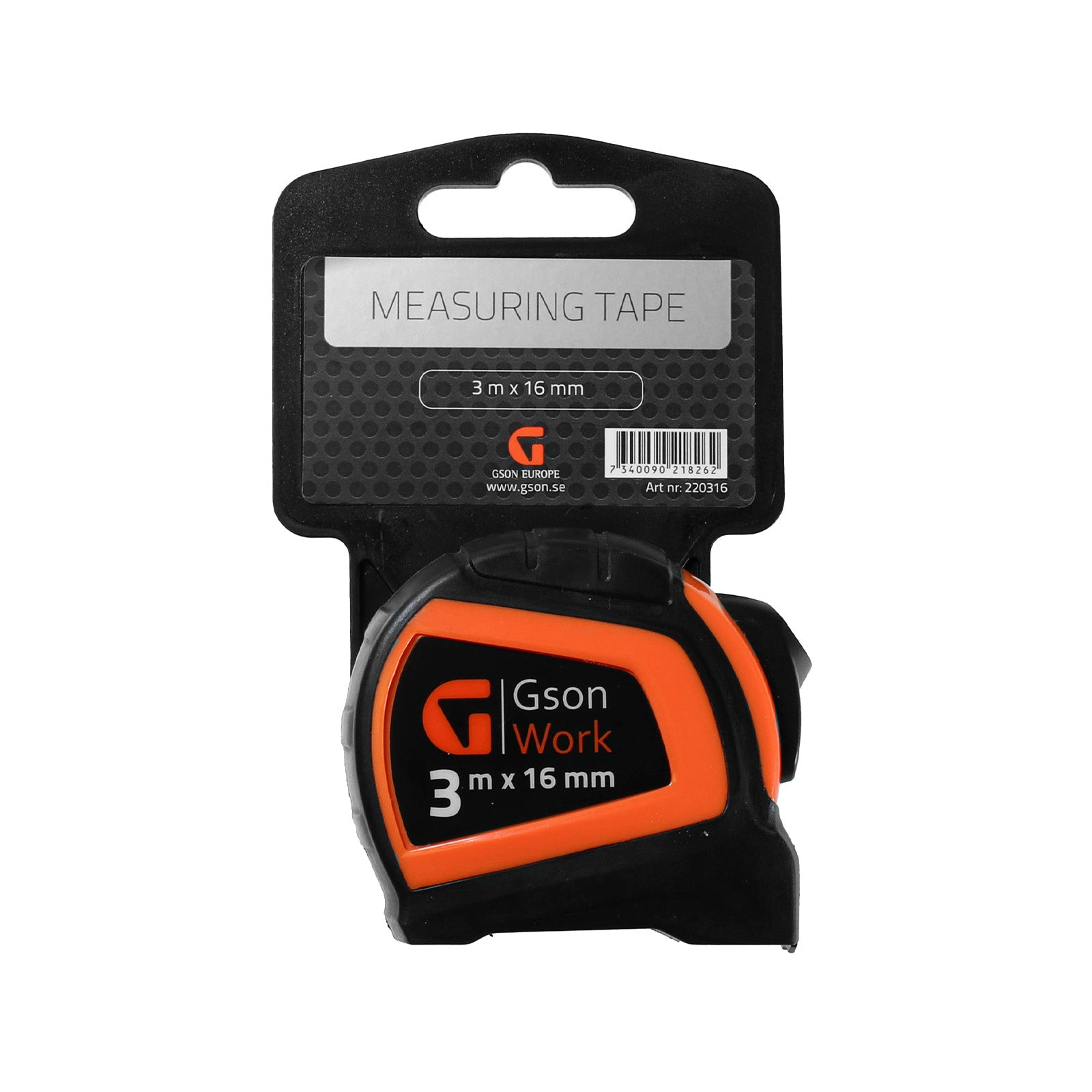 Measuring Tape 3 m x 16 mm | GSON