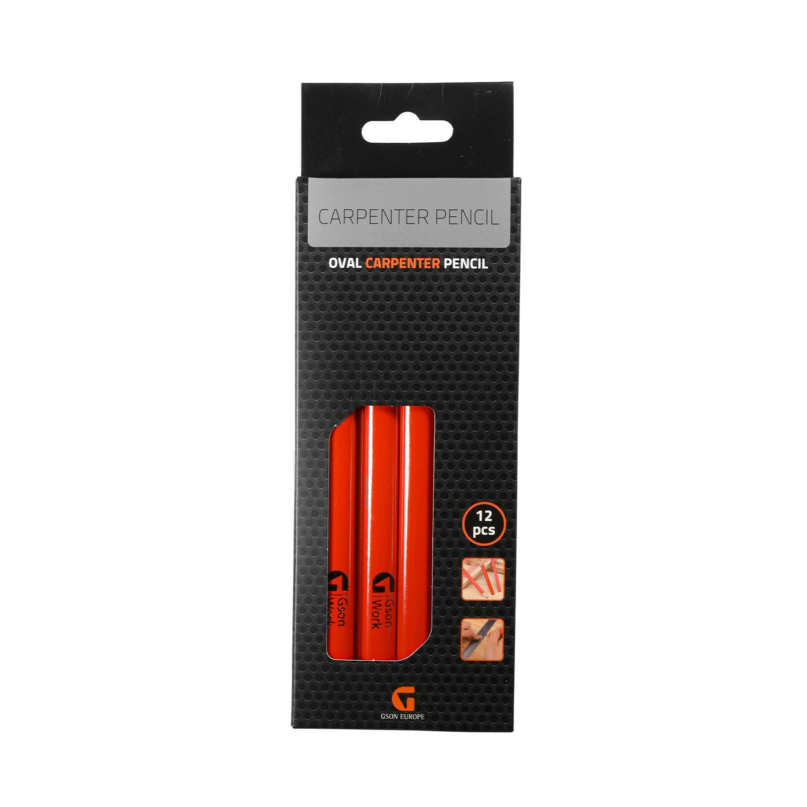 Timmermanspenna 176 mm 12 st | GSON