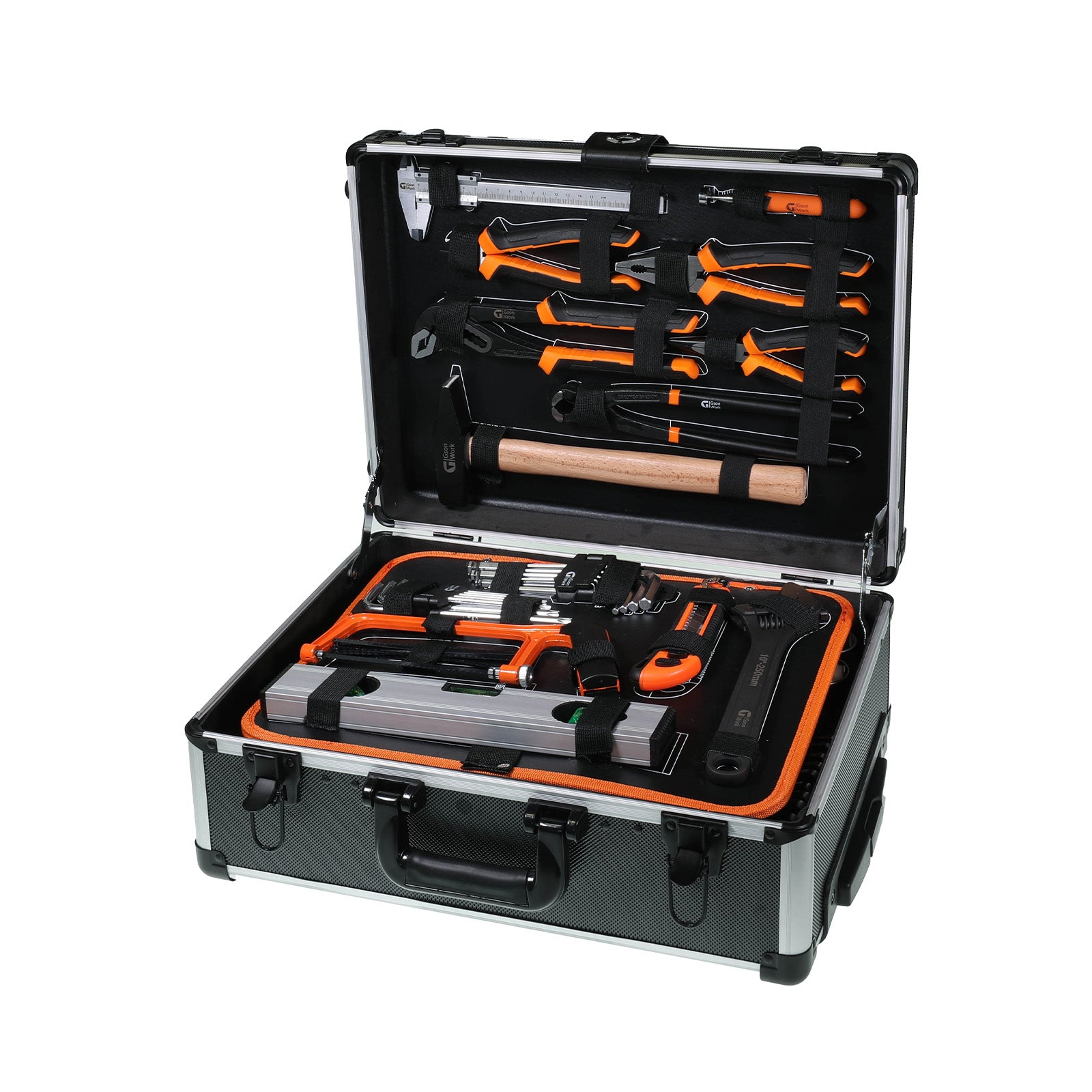 Verktygsvagn Universal 1/4″ + 1/2″ 141 delar