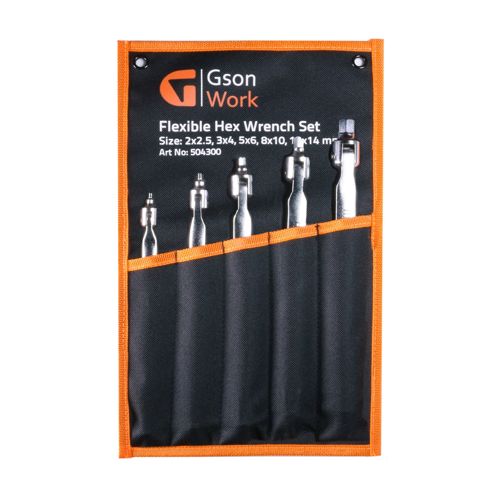 Dubbel Lednyckelsats Insex 2–14 mm 5 delar | GSON