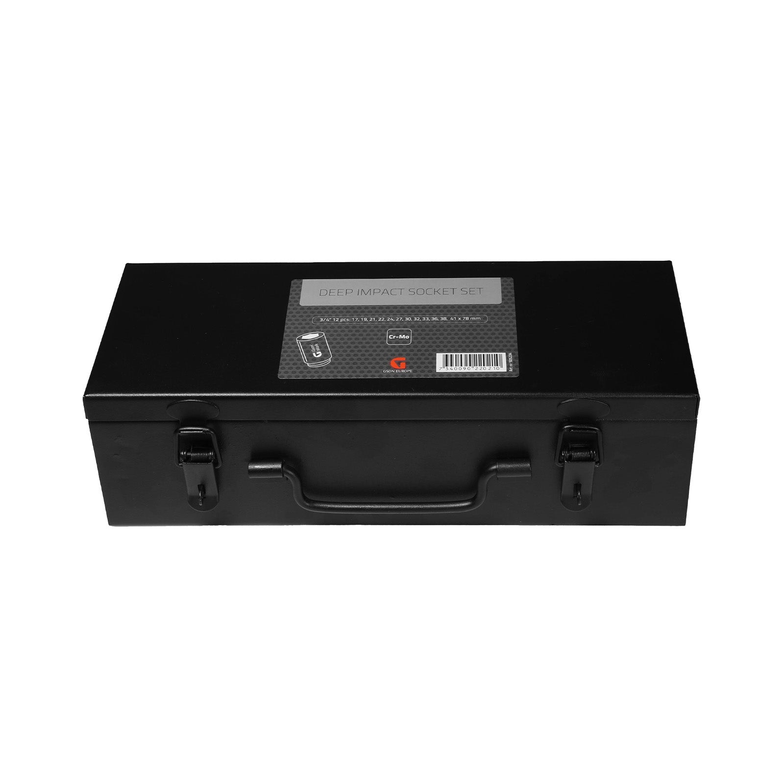 Djup Krafthylssats 3/4″ 12 delar | GSON