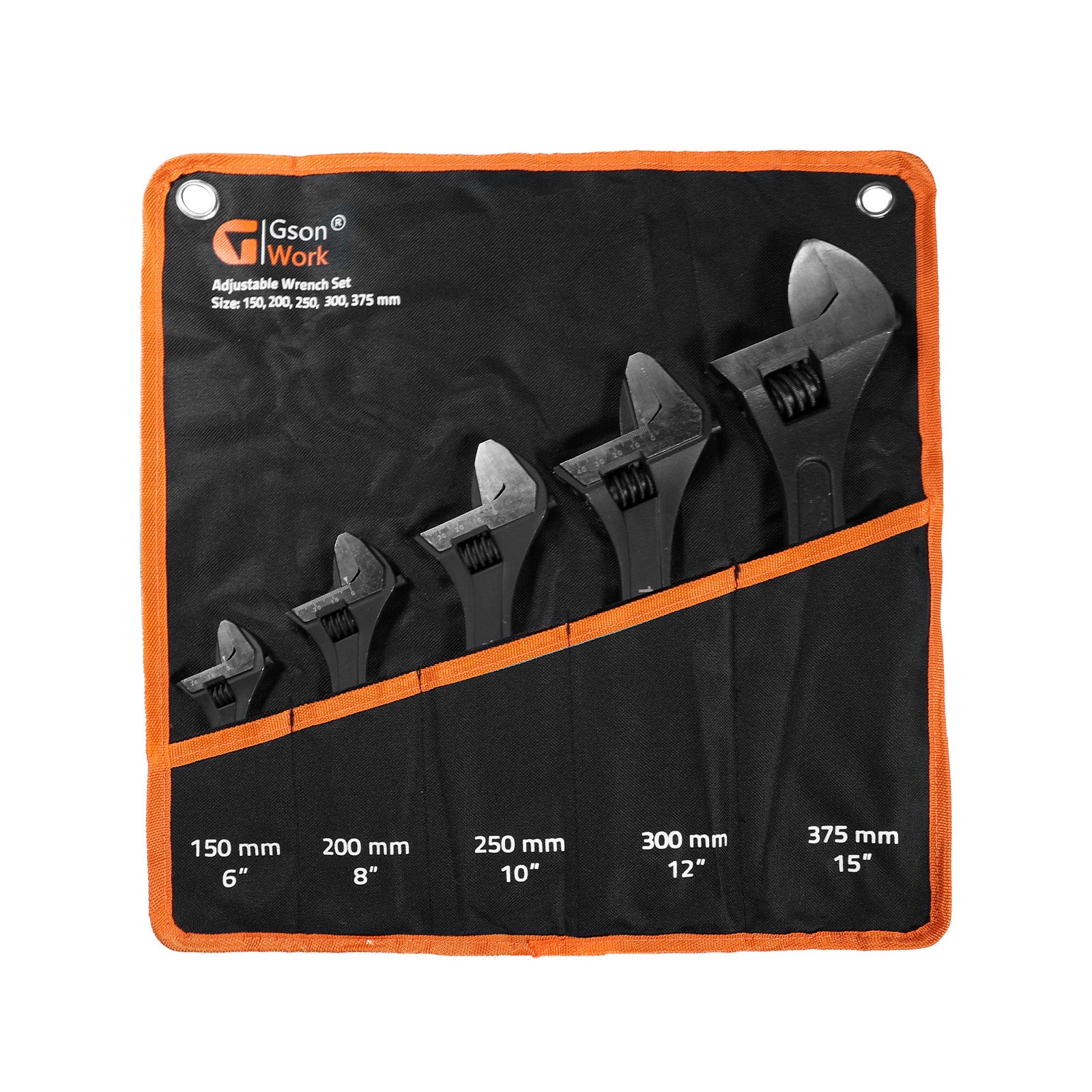 Skiftnyckelsats 7 delar 6–24″