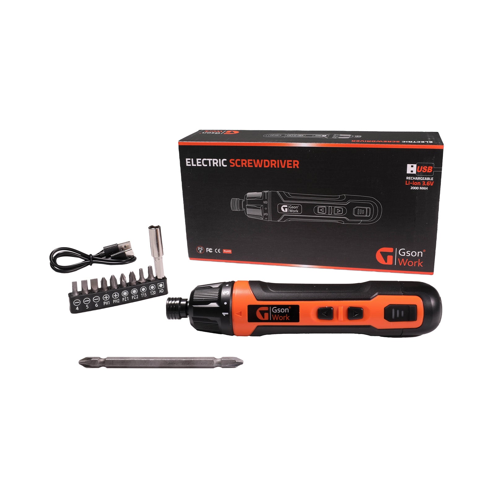 Elektrisk Skruvdragare 3.6V