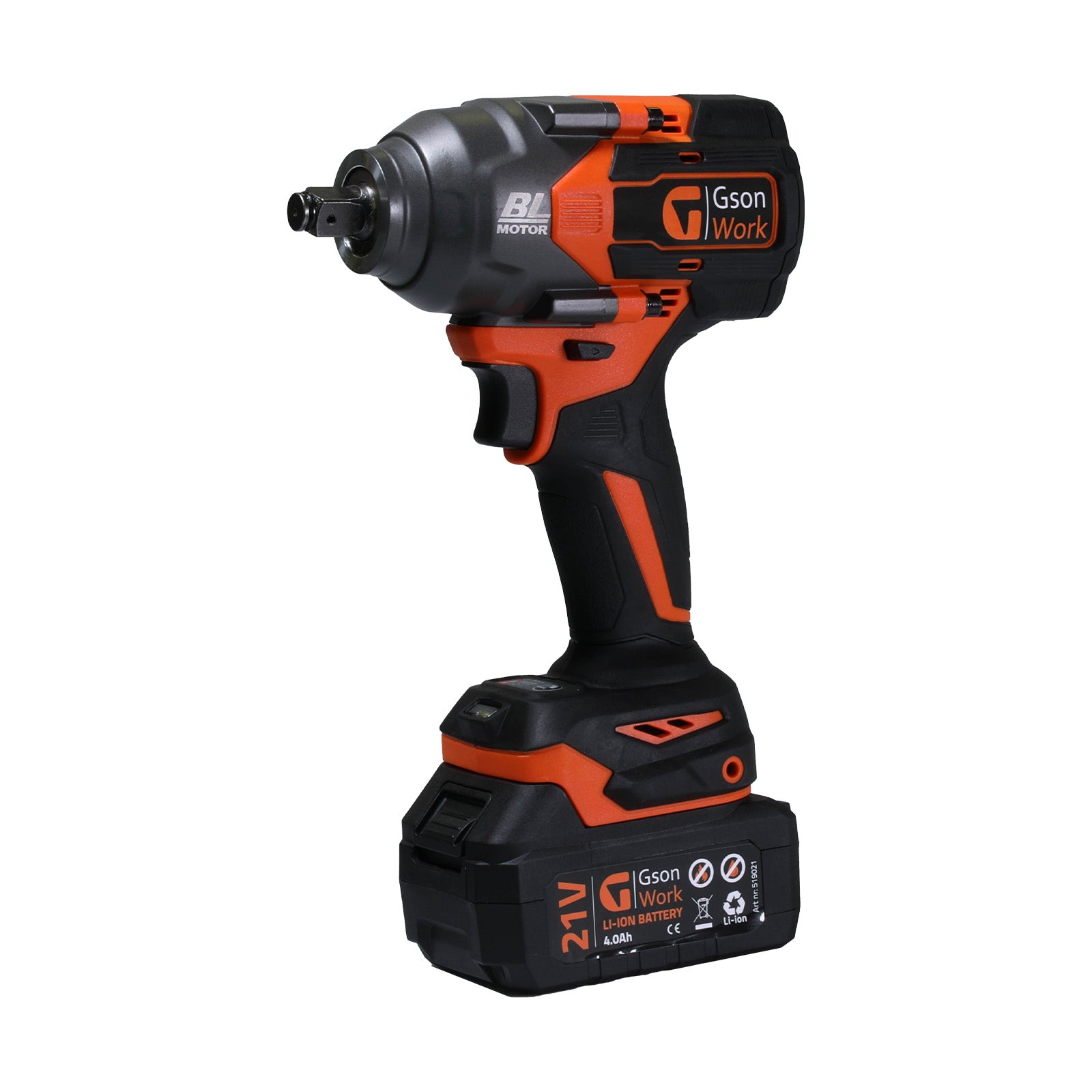 Mutterdragare 1/2″ Batteridriven 1200 Nm 2×21V 4.0Ah