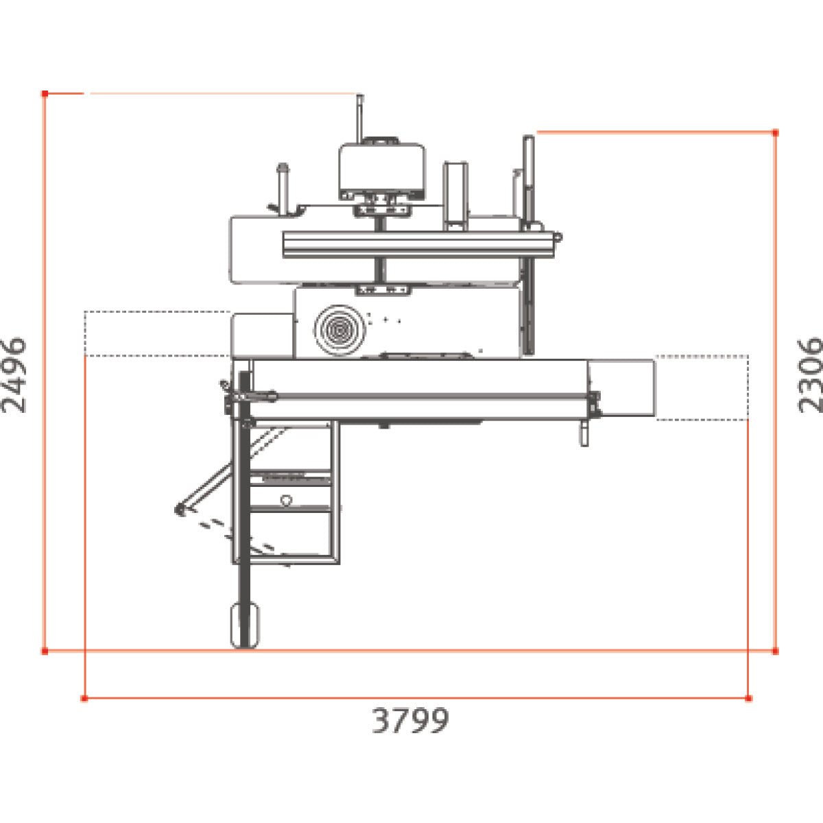 Universell multipel kombination minimax lab 300p F16 TERSA | Holzkraft