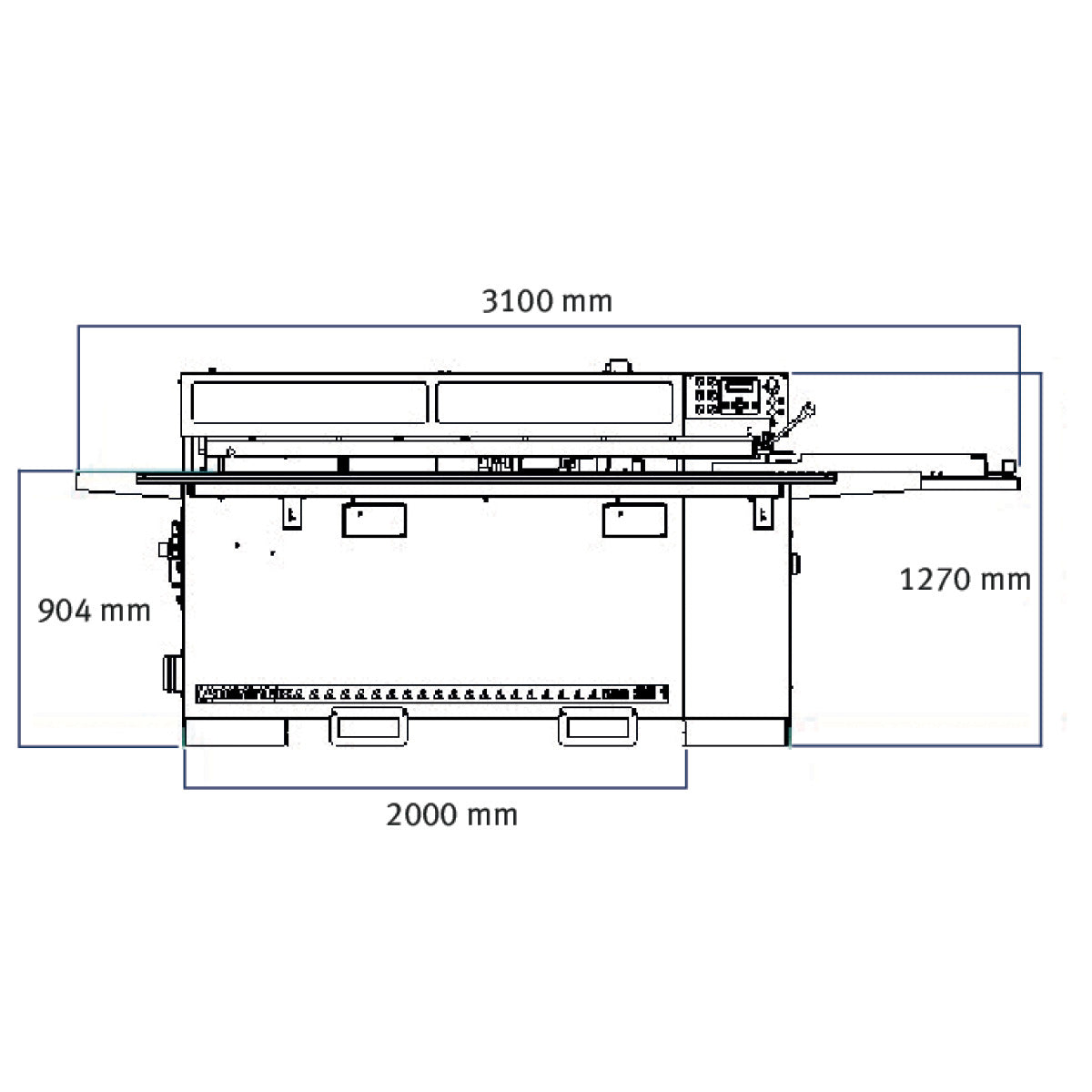 Kantlistmaskin minimax me 28t ER