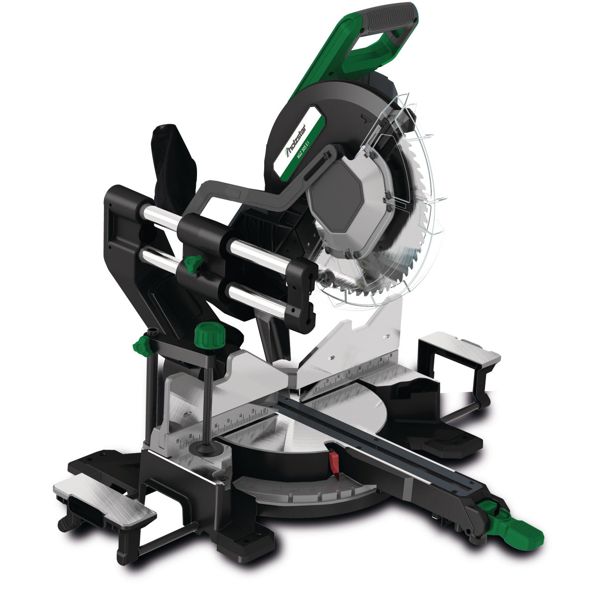 Kap- och geringssåg 305 mm med dragfunktion – Holzstar KGZ 305 E I