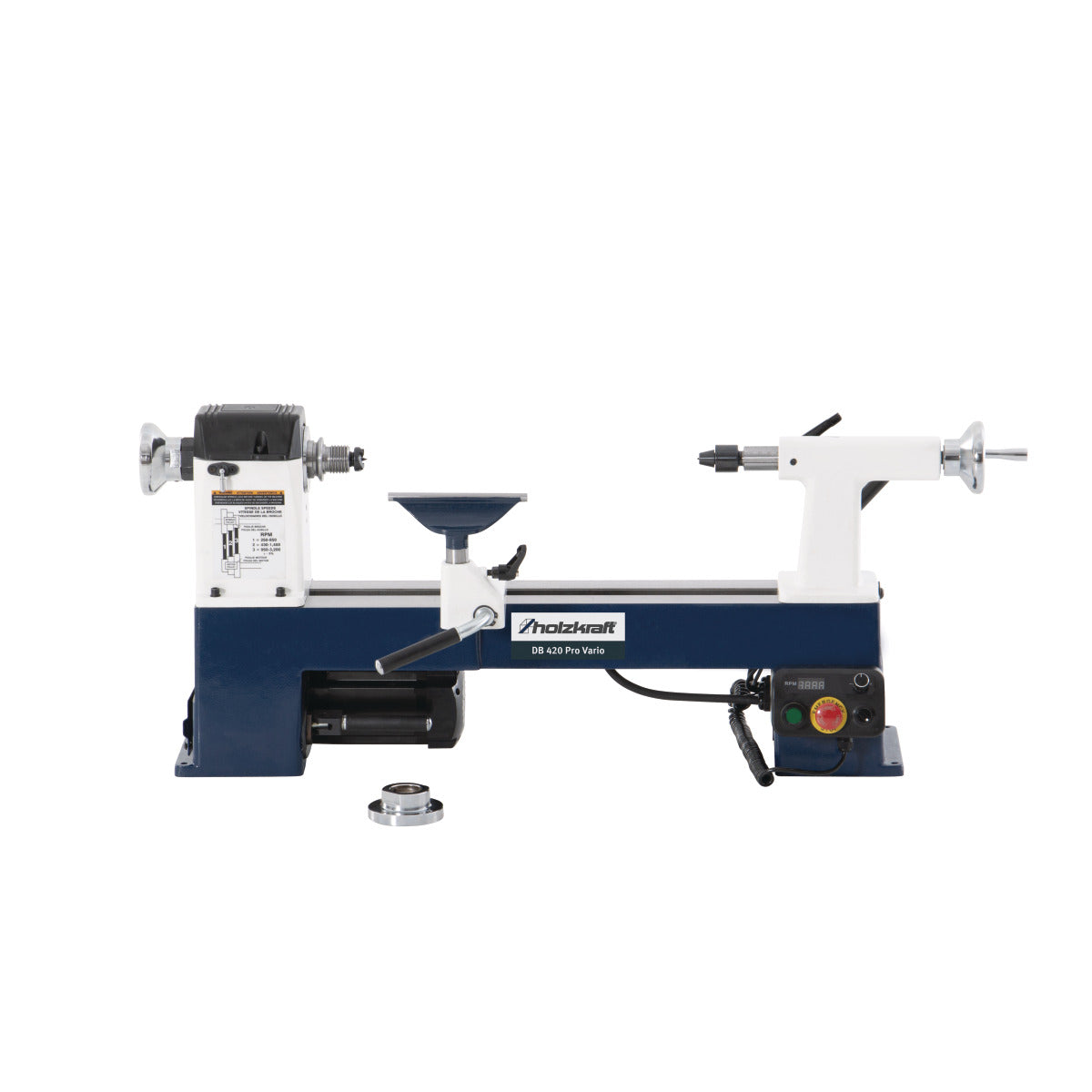 Träsvarv Holzkraft DB 420 Pro Vario bänksvarv med variabel hastighet