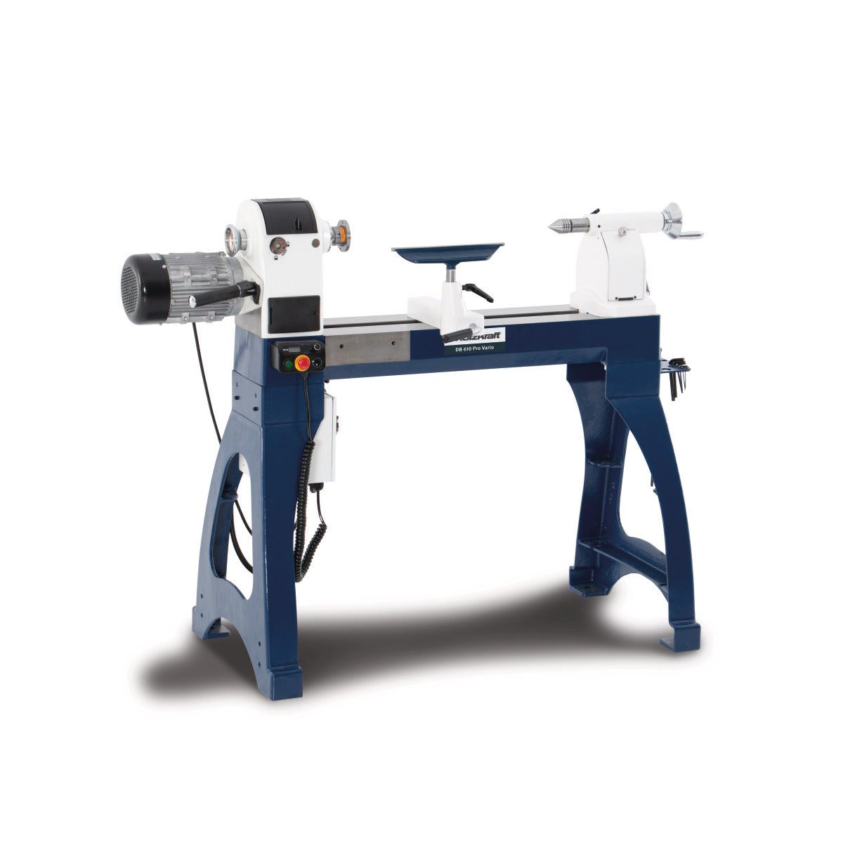Träsvarv Holzkraft DB 610 Pro Vario golvstående med roterbart huvudstock