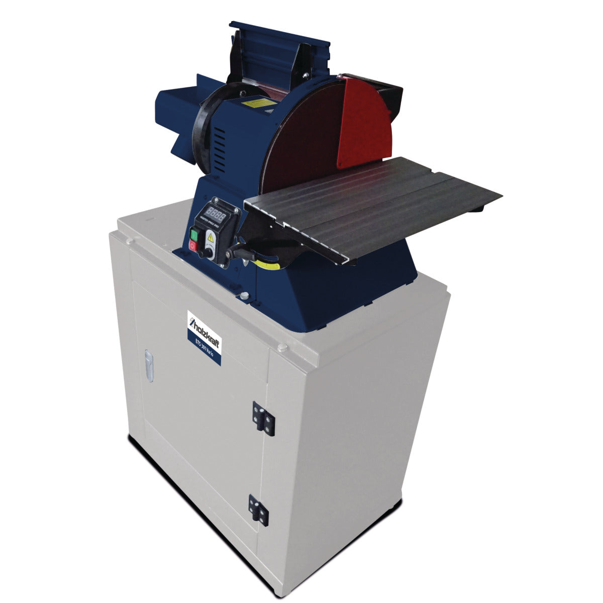 Bandslip och skivslip BTS 301 Vario – Golvstående kombislip med variabel hastighet