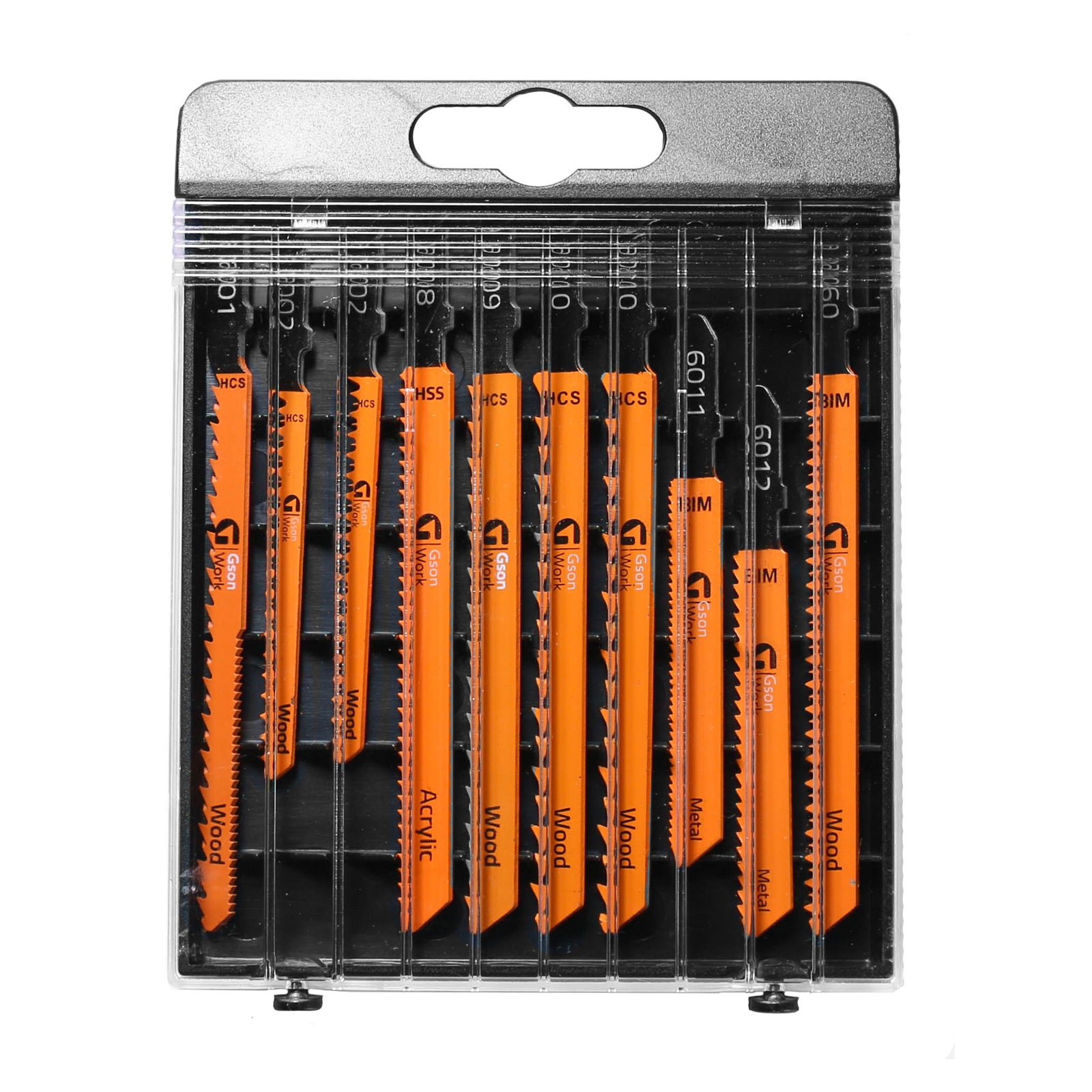 Sticksågblad Set 10 delar