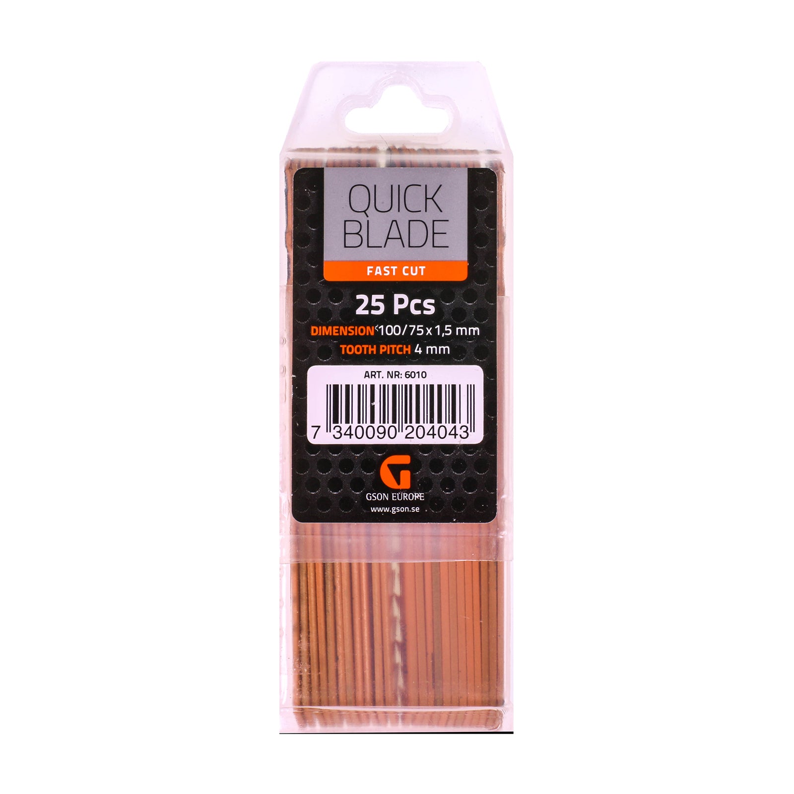 Sticksågsblad snabbsågning 25 st | GSON