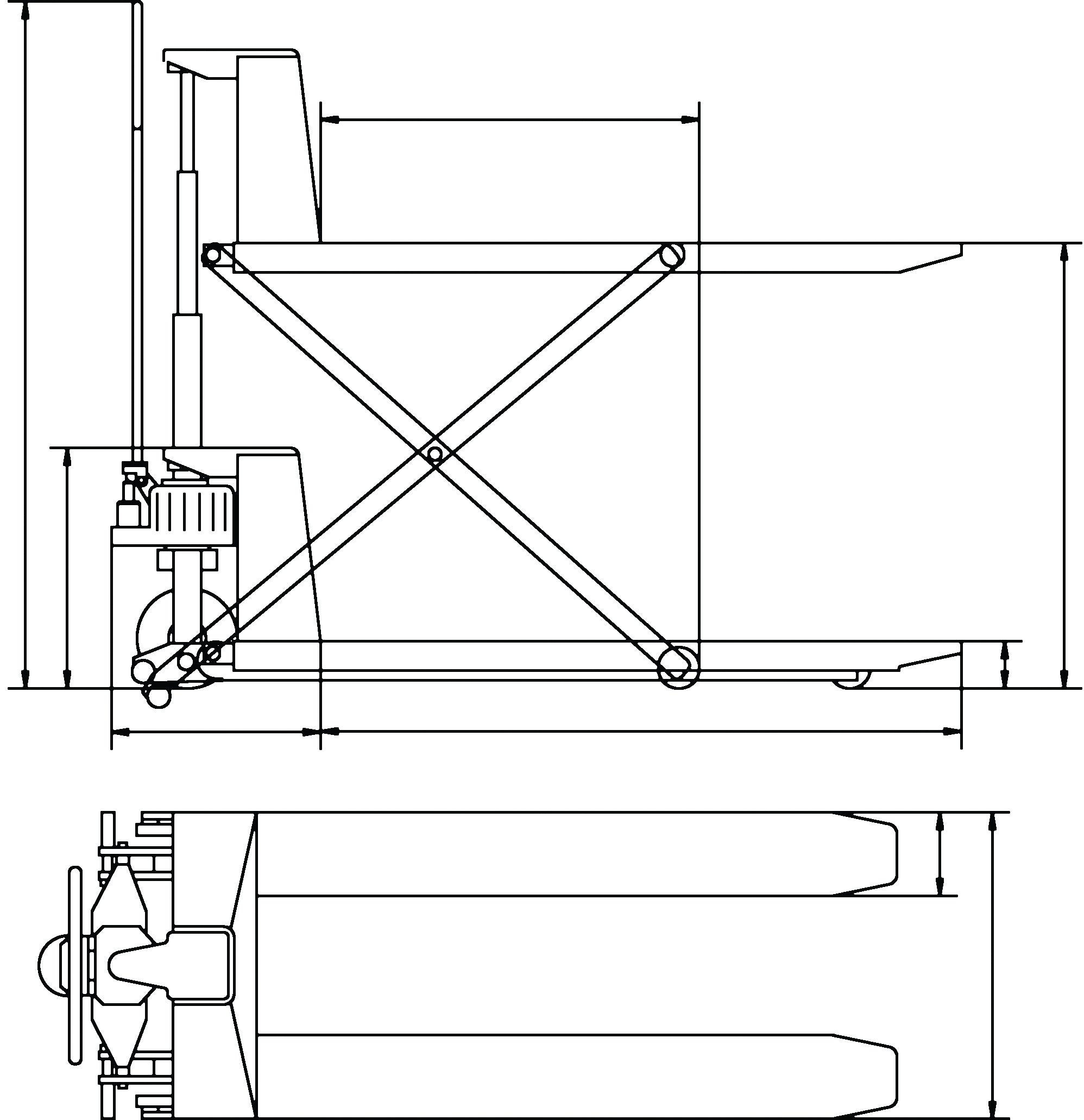 Saxlyftvagn PHH 1001