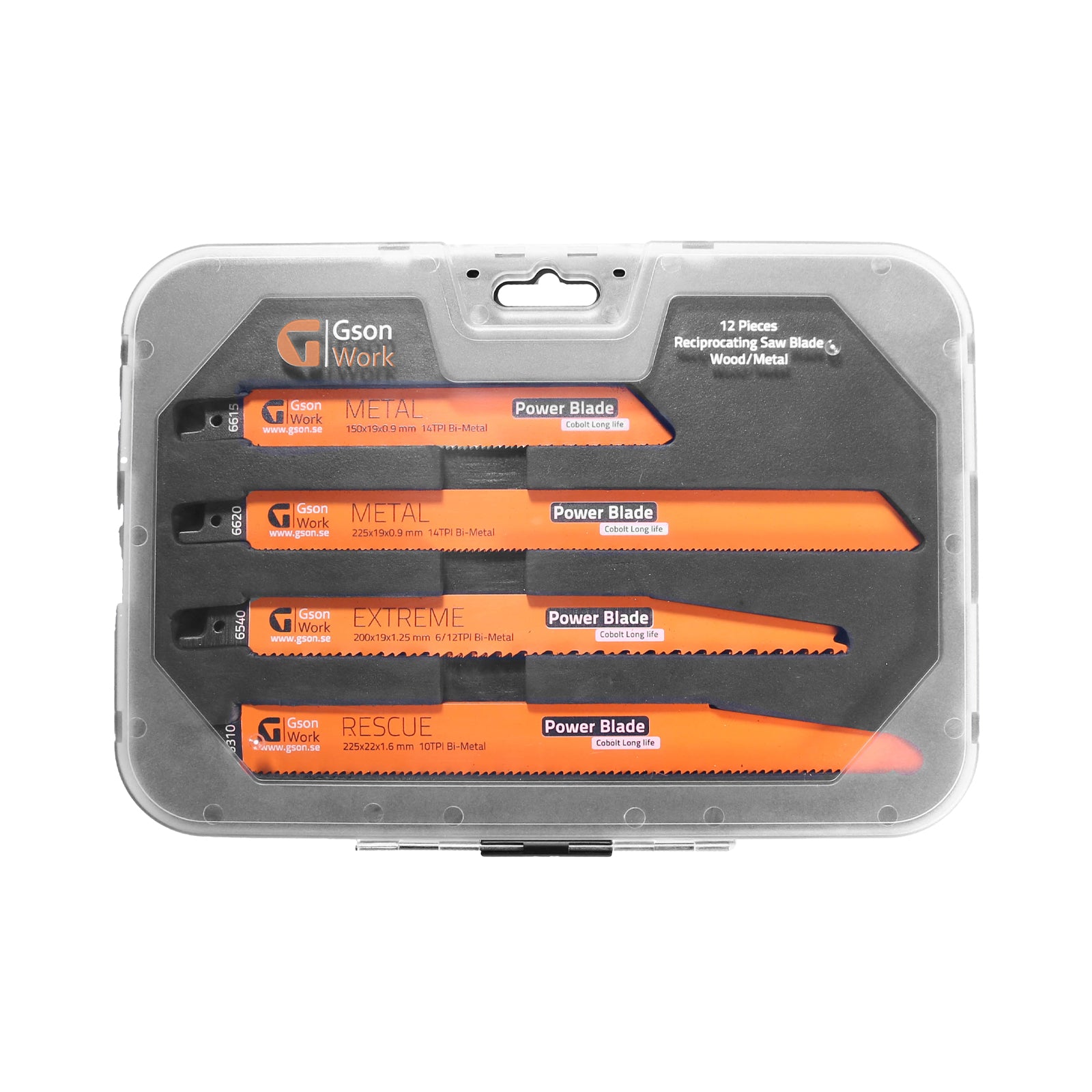 Tigerblad Set 12 delar | GSON