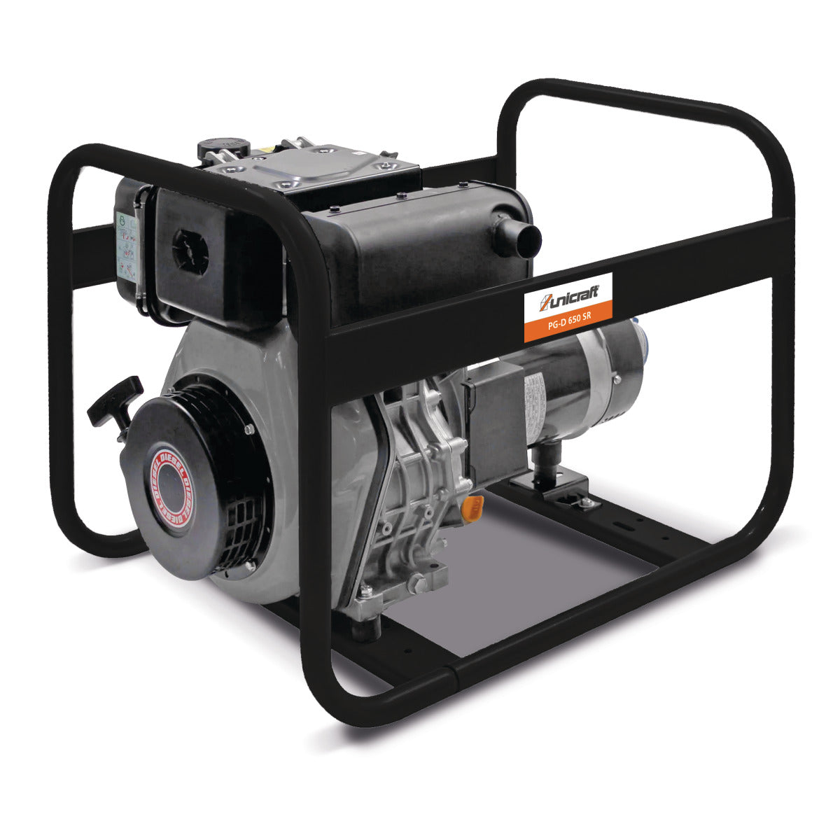 Synkron kraftgenerator PG-D 650 SR | Unicraft