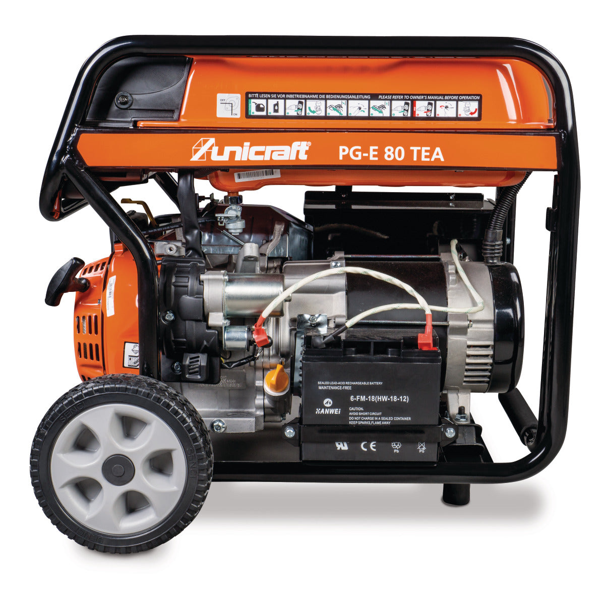 Synkron kraftgenerator PG-E 80 TEA H