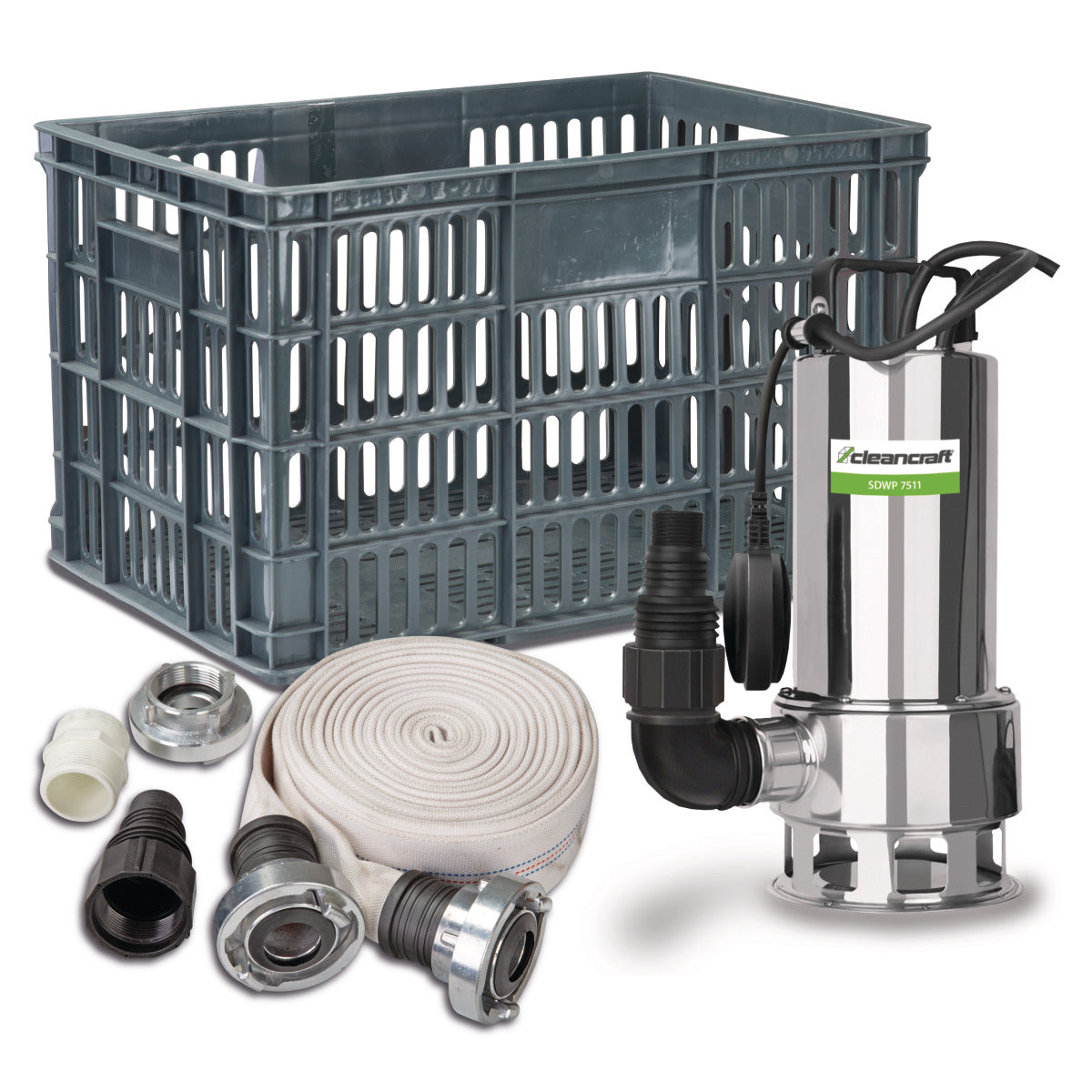 Dränkbar pump SDWP 7511 Flooding set | Cleancraft