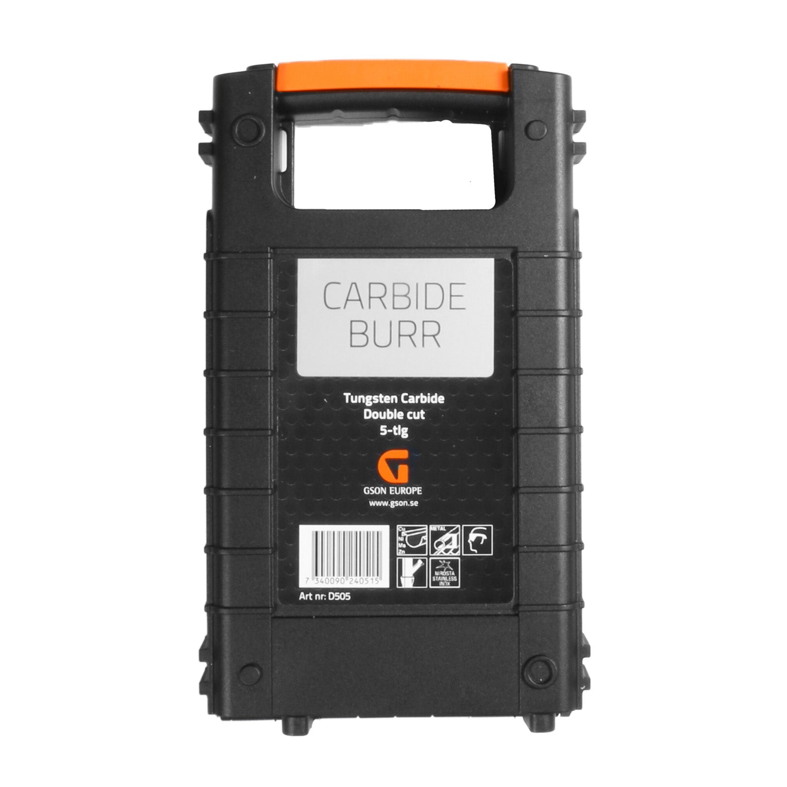 Hårdmetallfrässats 5 delar | GSON
