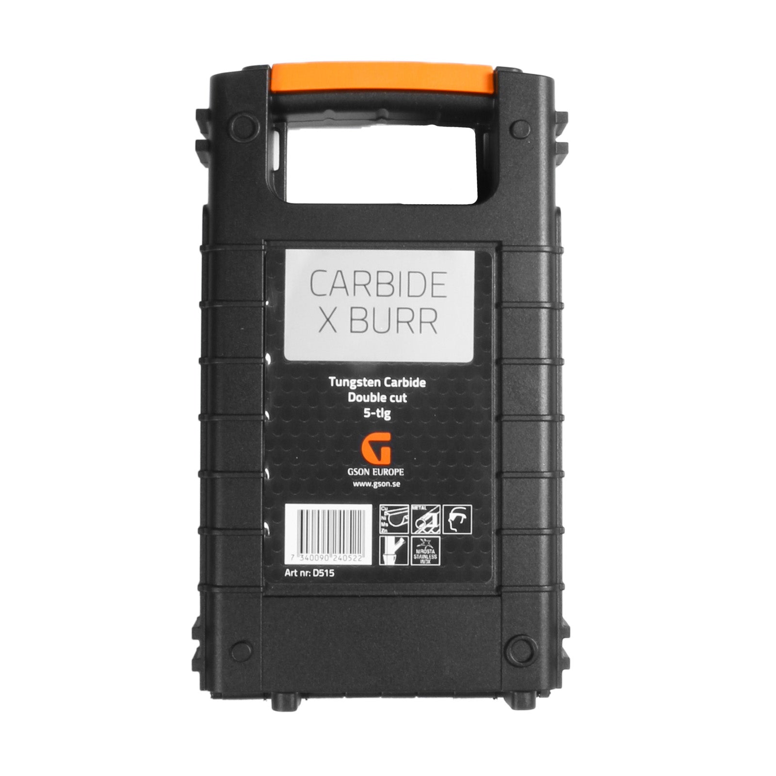 Hårdmetallfrässats X 5 delar | GSON