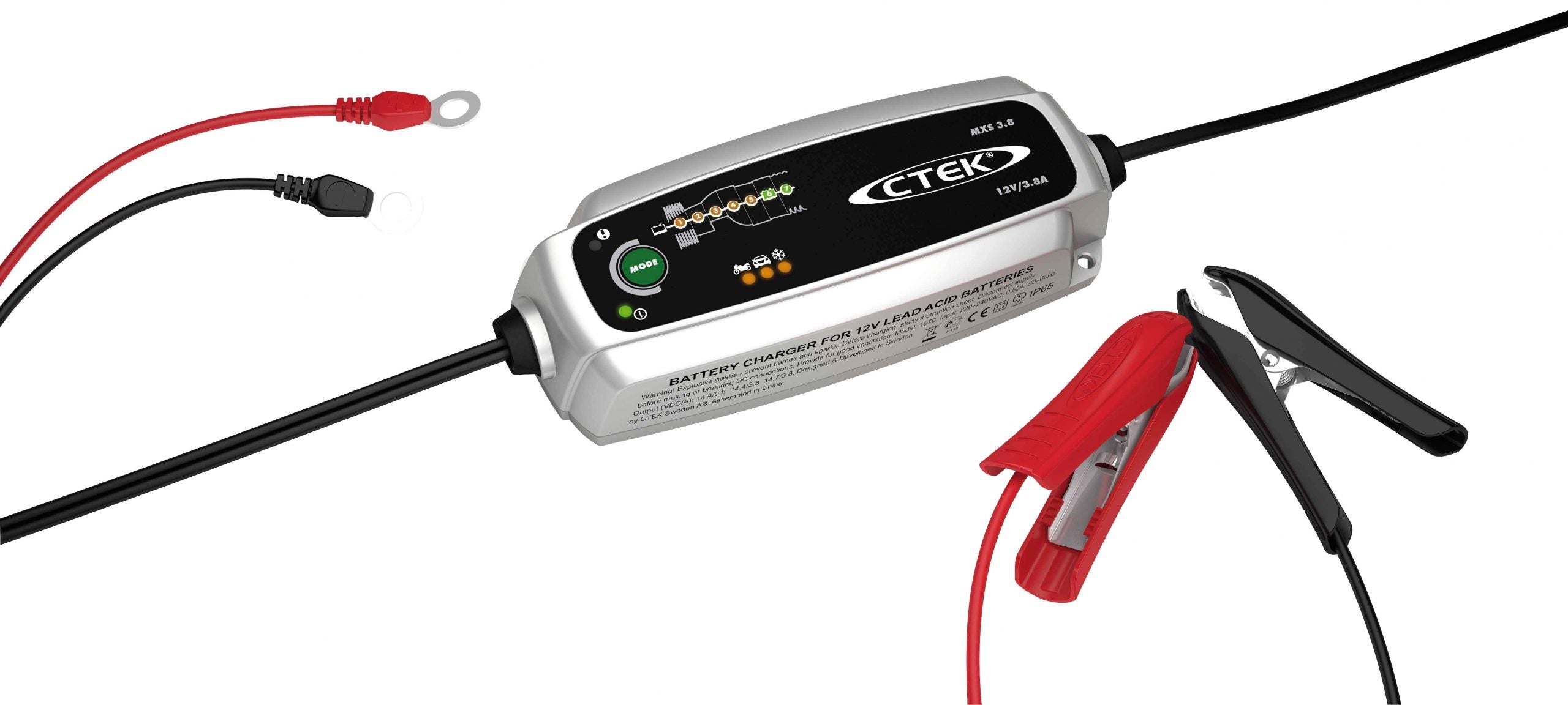 BATTERILADDARE CTEK MXS 3.8