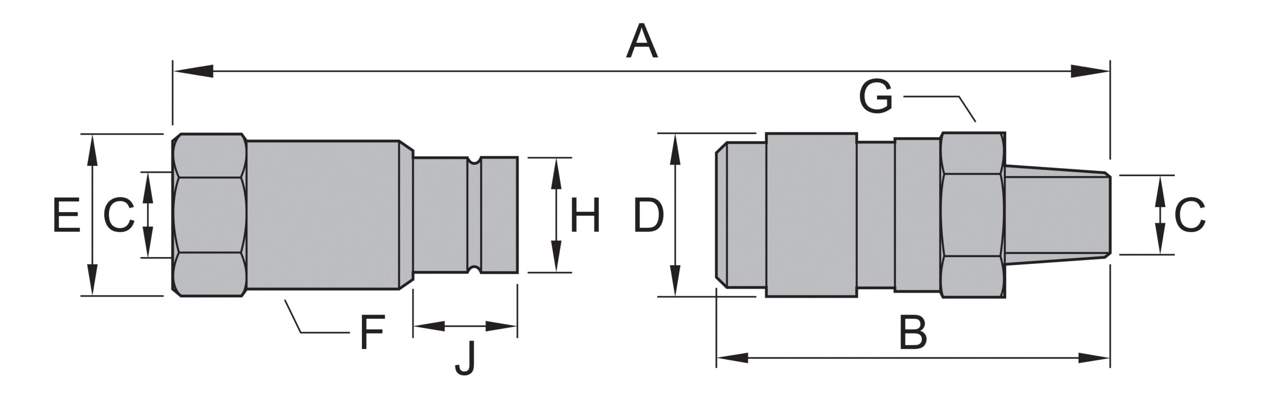 SLANGBROTTSNIPPEL 3/8"
