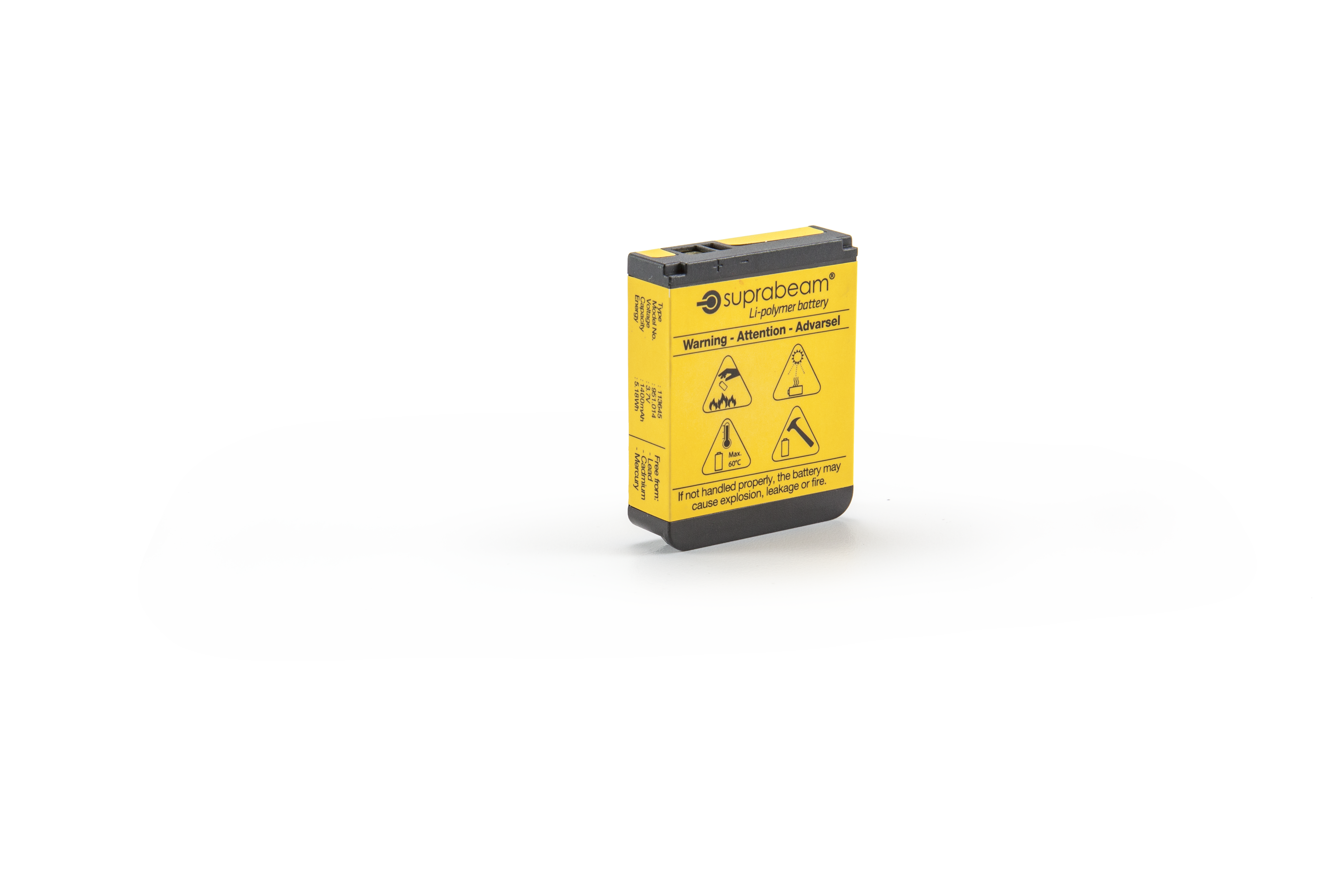 BATTERI 113645 1400 MAH