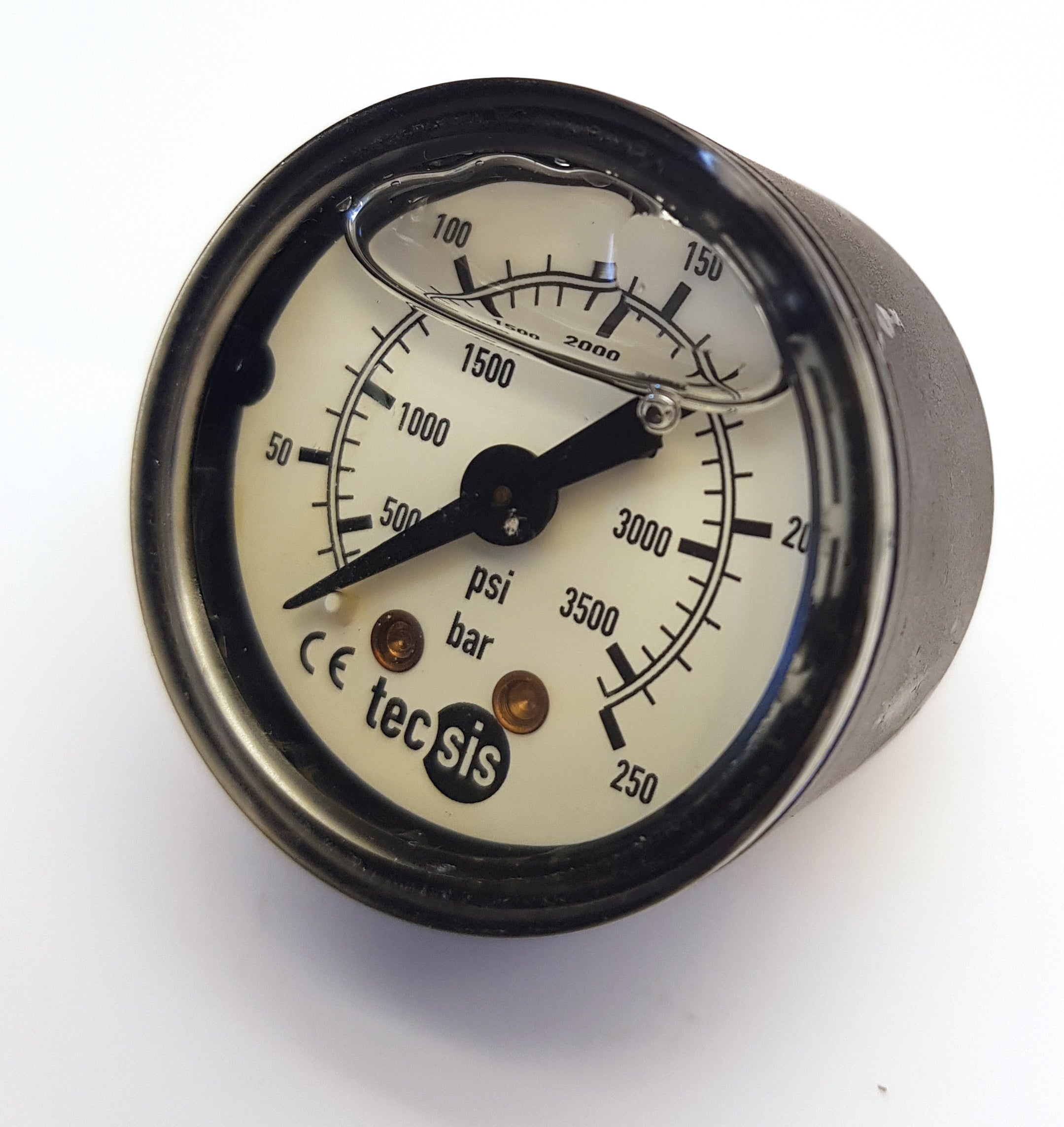MANOMETER 1/8" 250BAR 42MM BAK