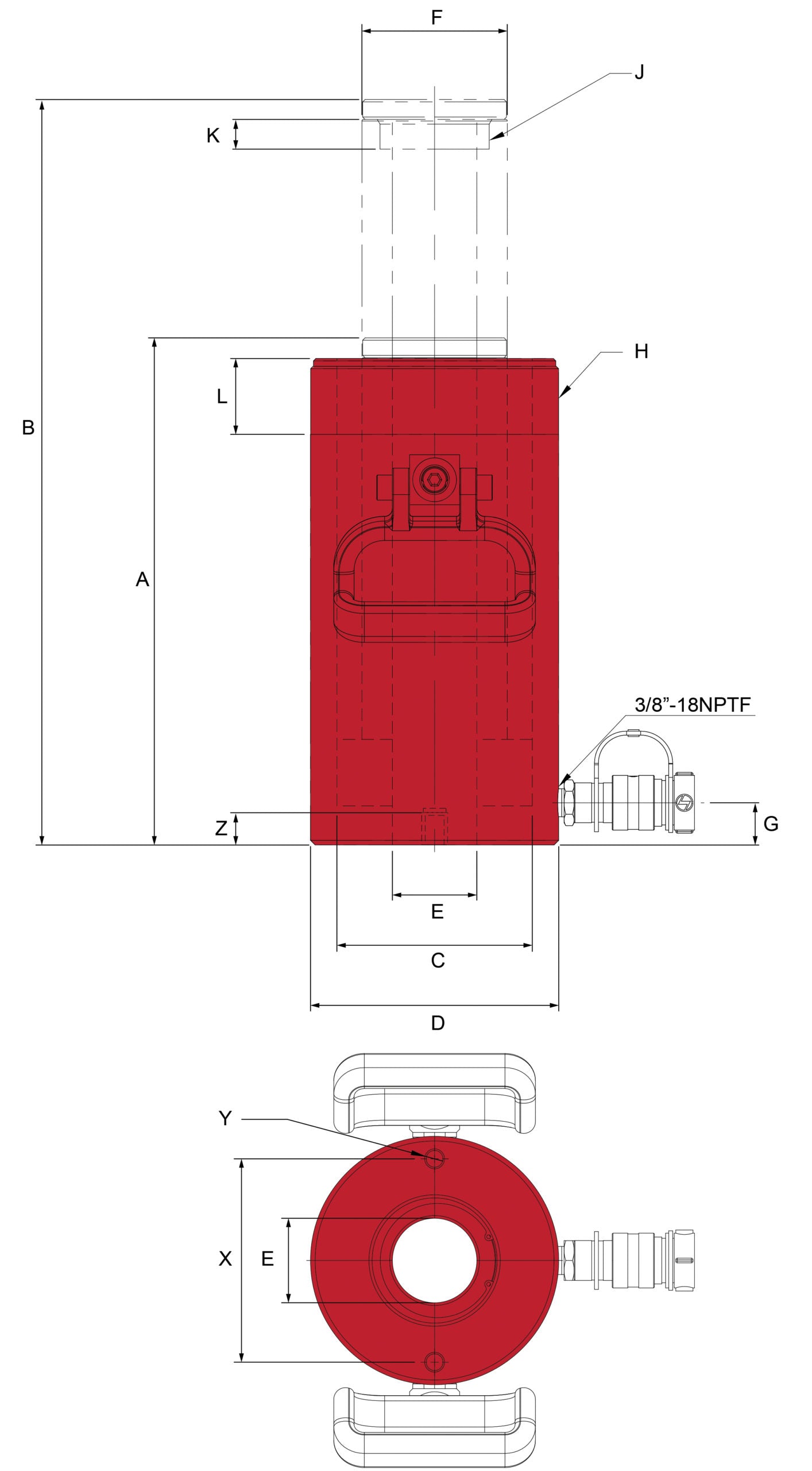 HÅLCYLINDER ENKELVERKANDE