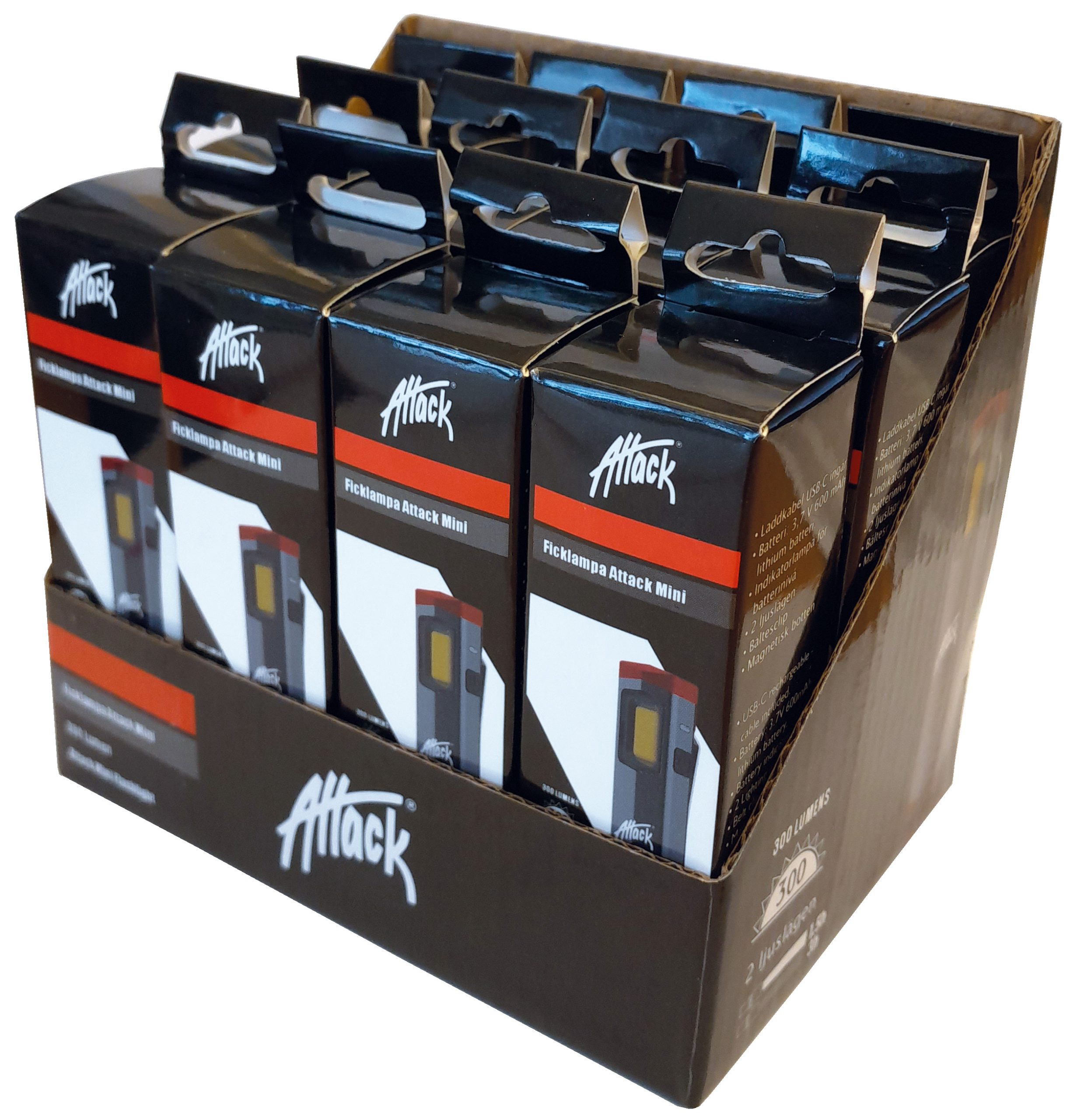 FICKLAMPA ATTACK MINI