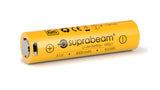 Suprabeam Batteri 18650 med USB 3000 mAh, passar M6XR USB c uttag