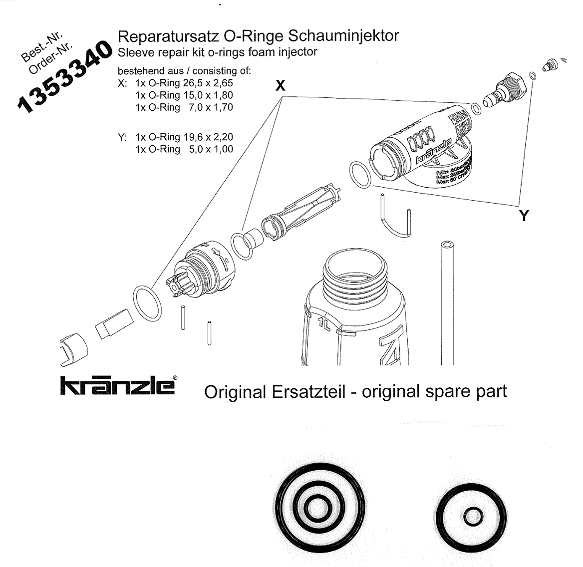 REP SATS O-RINGAR