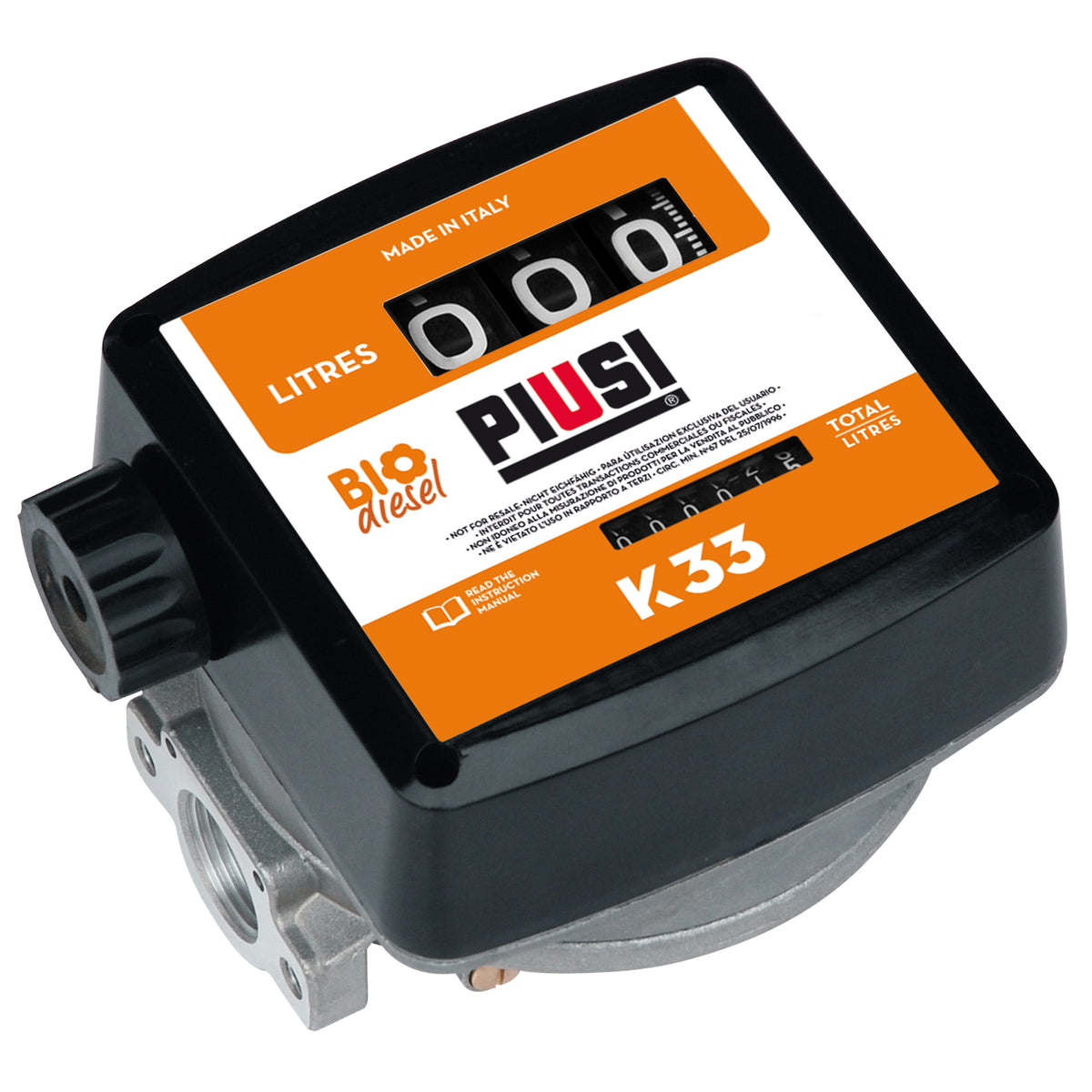 DIESELMÄTARE K33 1" 120L BIO