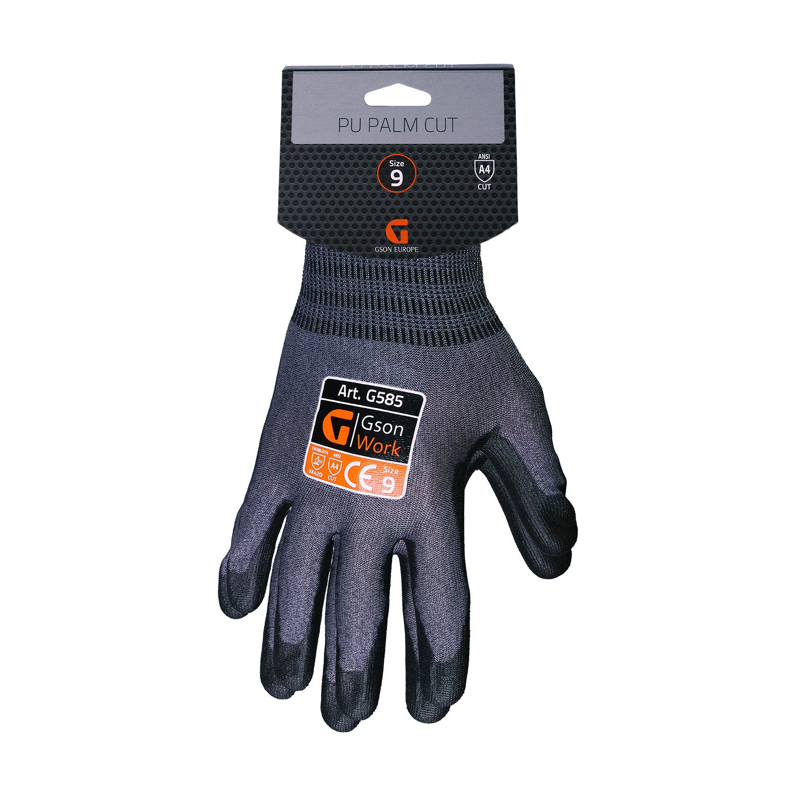 PU Palm Cut A4, storlek 9 | GSON