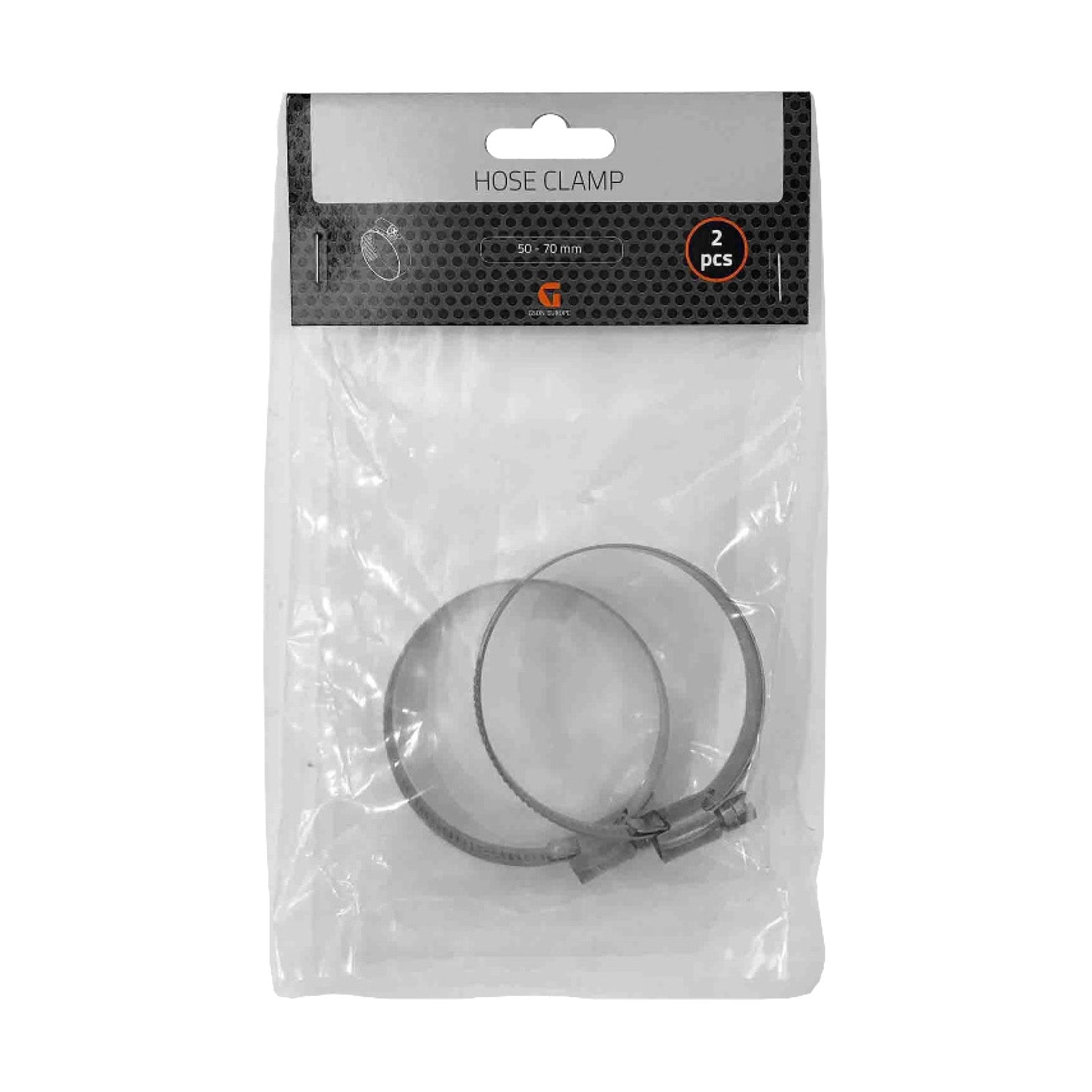 Slangklämma 60–80 mm Rostfritt stål 2 st | GSON