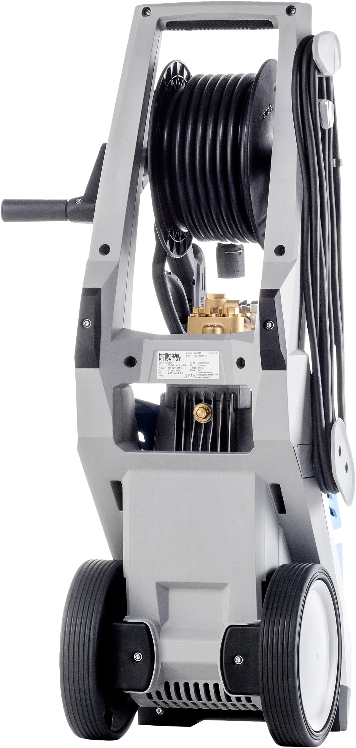 Högtryckstvätt K 1154 TST, med vinda D12 10 A