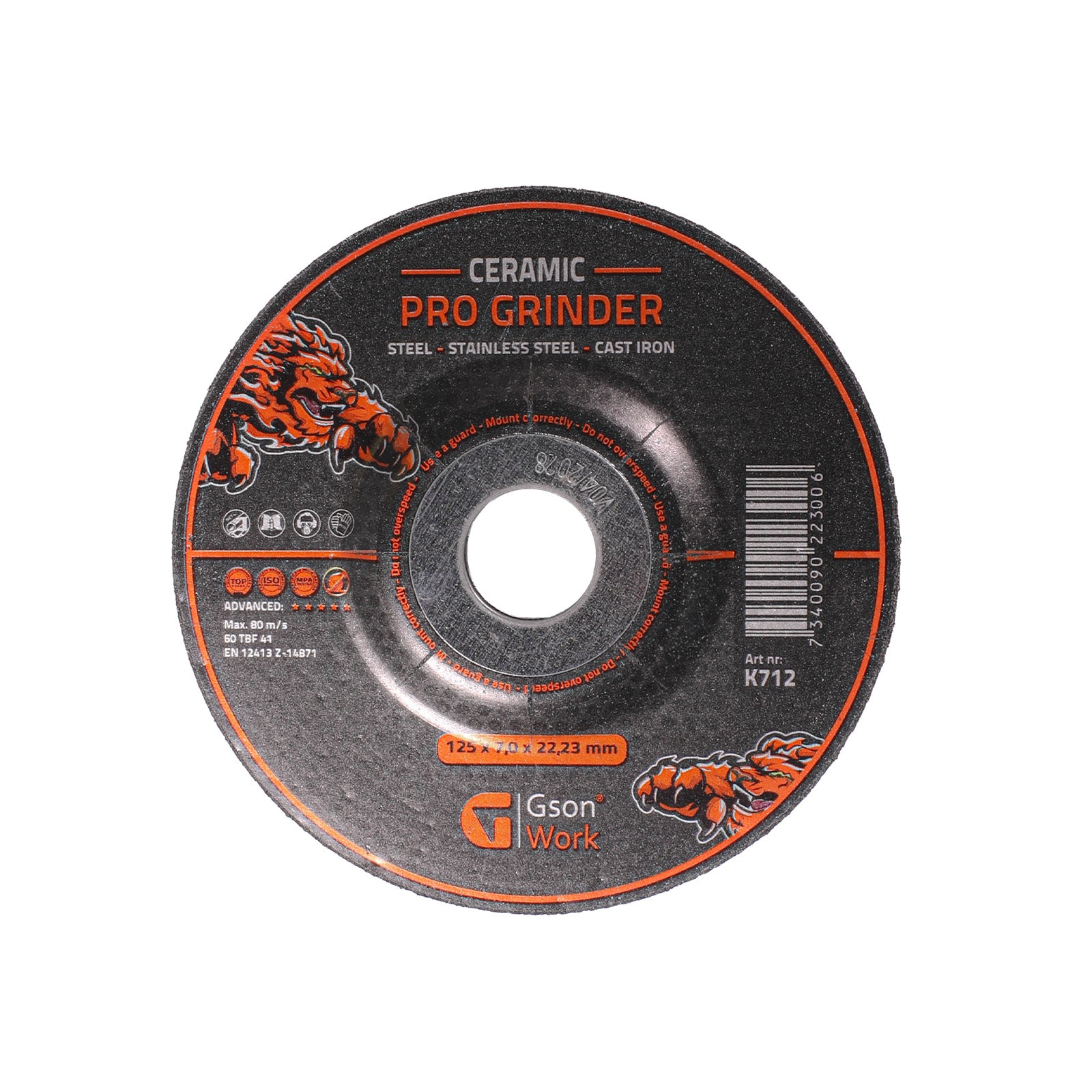 Ceramic Pro Slipskiva 125 x 70 x 2223 mm