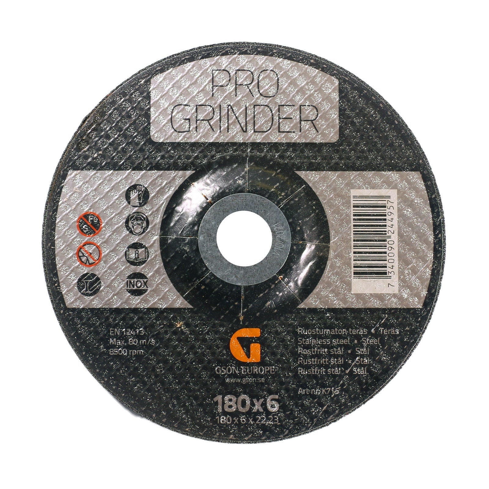 Pro Grinder 180 x 60 x 2223 mm – Slipskiva | GSON