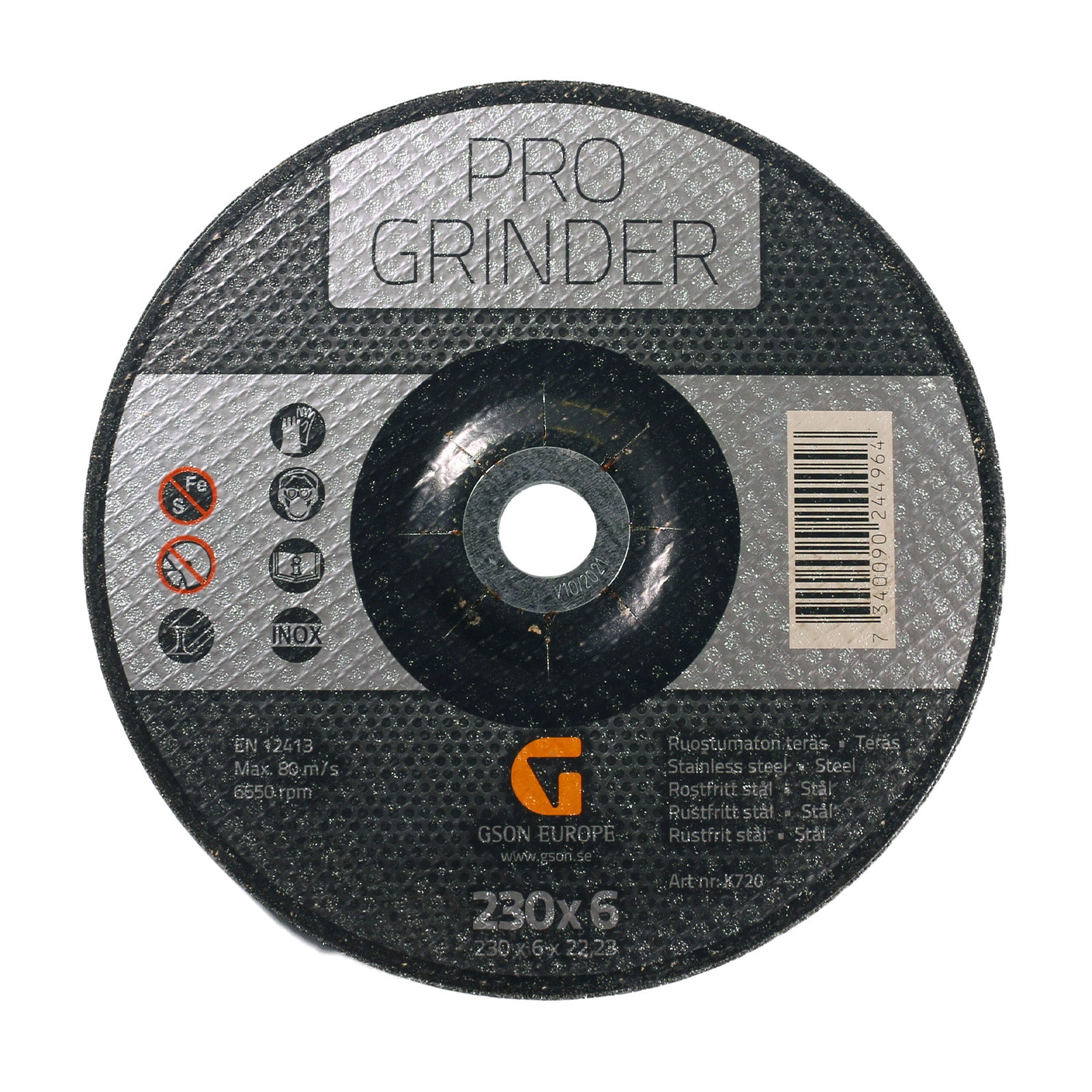 Pro Grinder 230 x 60 x 2223 mm – Slipskiva | GSON