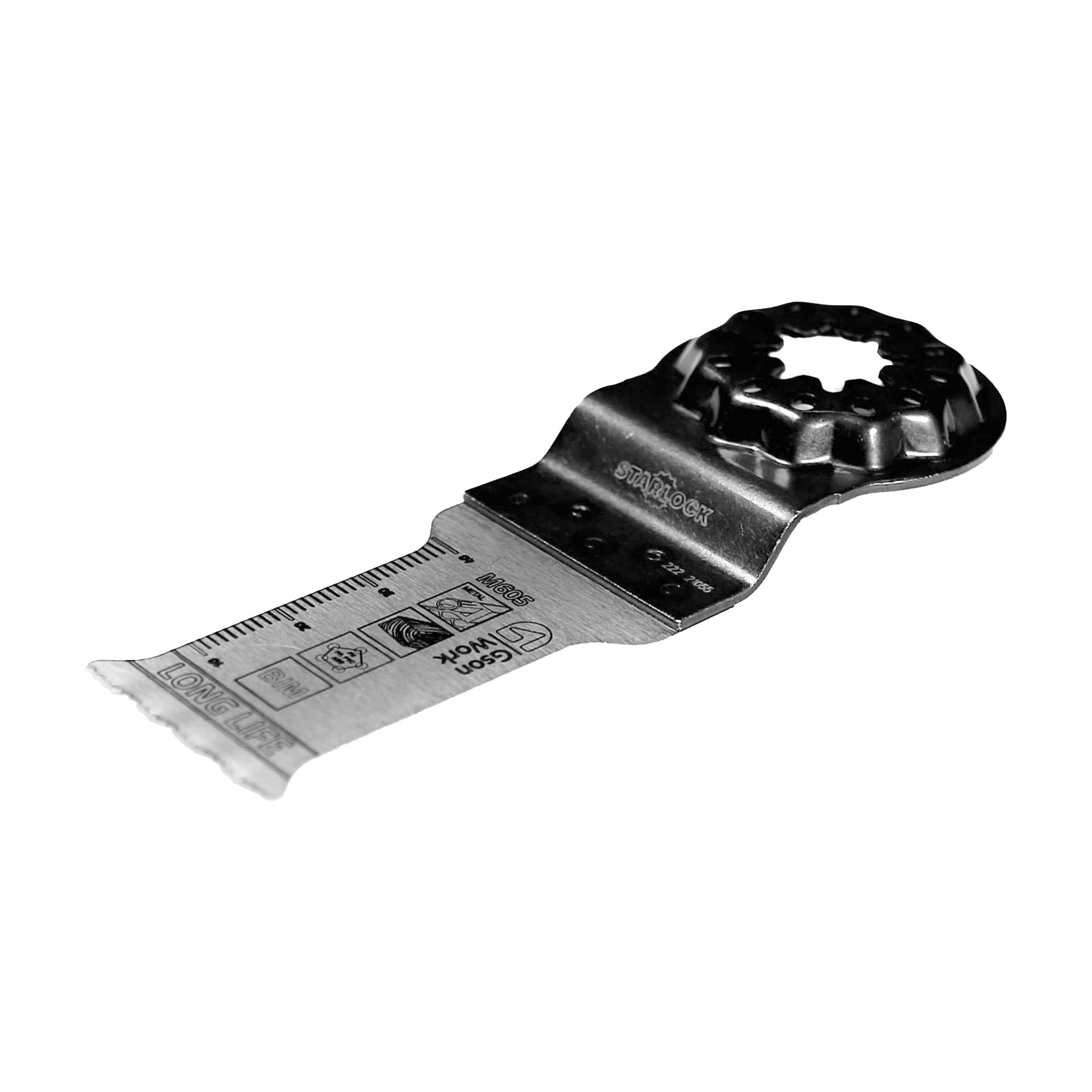 Multisågblad Starlock bi-metall vågig universaltandning 28 × 47 mm