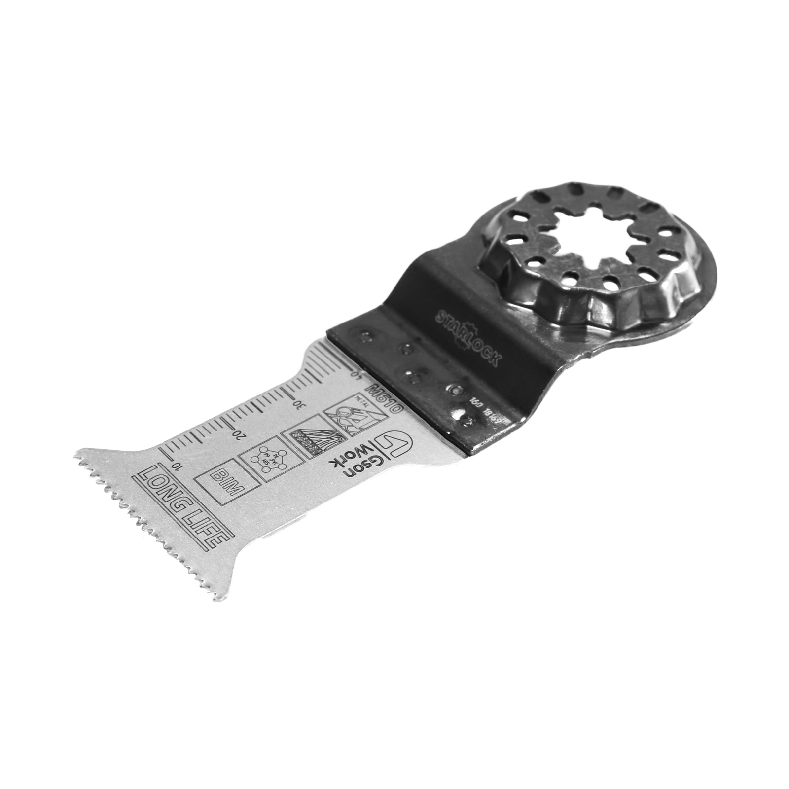 Multisågblad Starlock bi-metall skränkt tandning 35 × 42 mm
