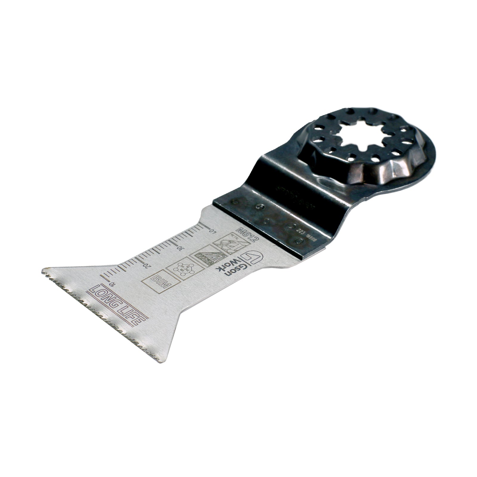 Multisågblad Starlock bi-metall vågig universaltandning 44 × 47 mm