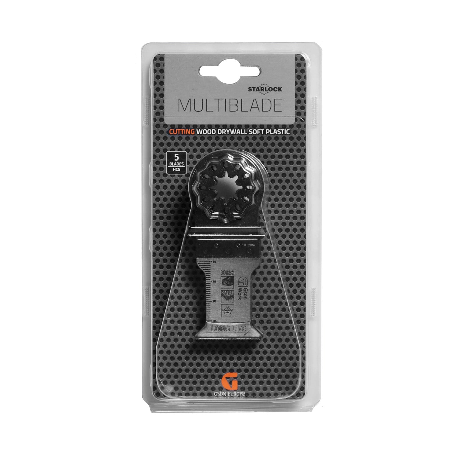 Multisågblad Starlock trä 35 × 42 mm, 5 st | GSON