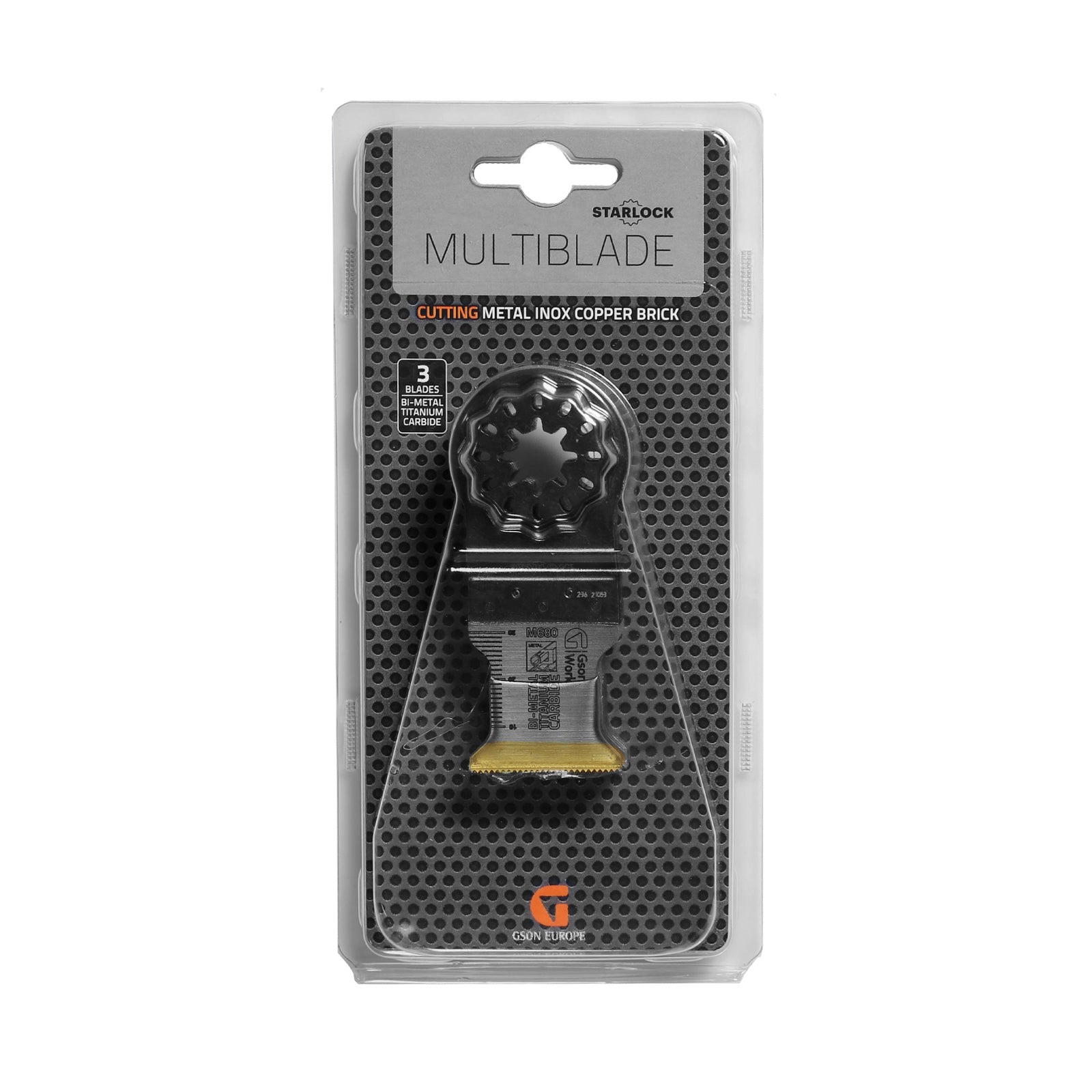 Multiblad Starlock Karbid/TiN 35 x 32 mm 3 st | GSON