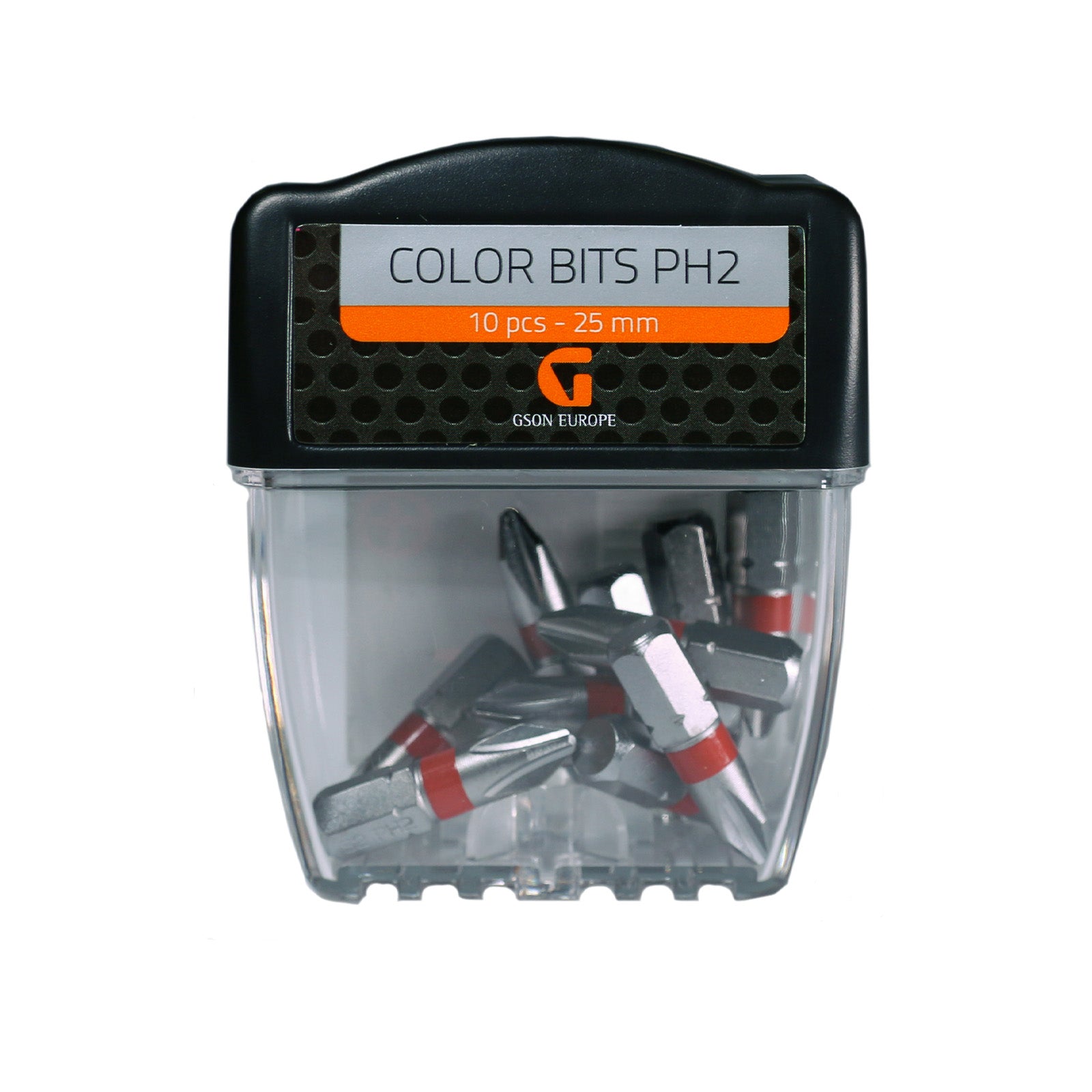Färgkodade Bits PH3 25 mm 10 st/frp | GSON